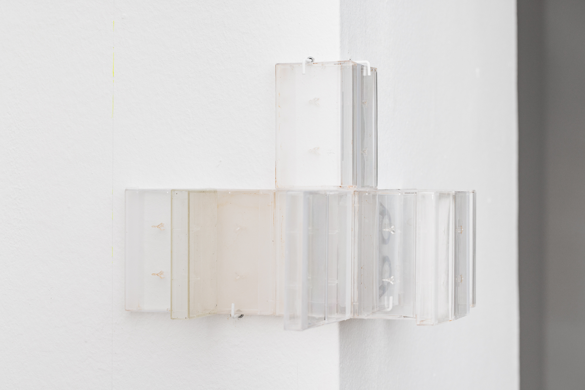 Keta Gavasheli Unreleased, 2025 cassette cases, recorded cassette 22 x 41 x 15 cm