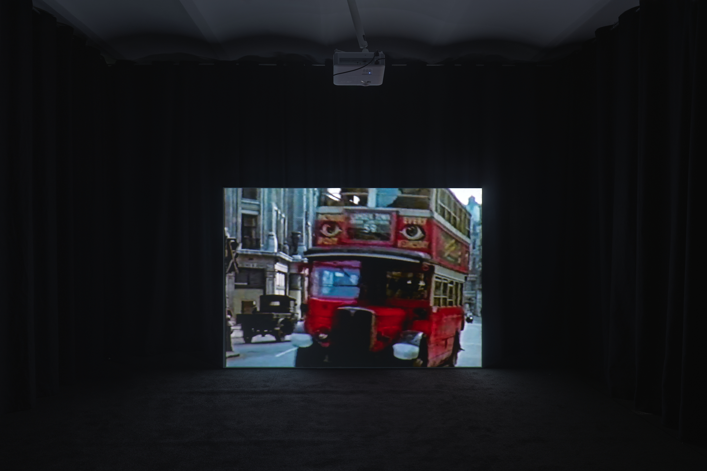 Mark Leckey, LondonAtella, 2002, screening at skala, Poznań, ©T.Koszewnik