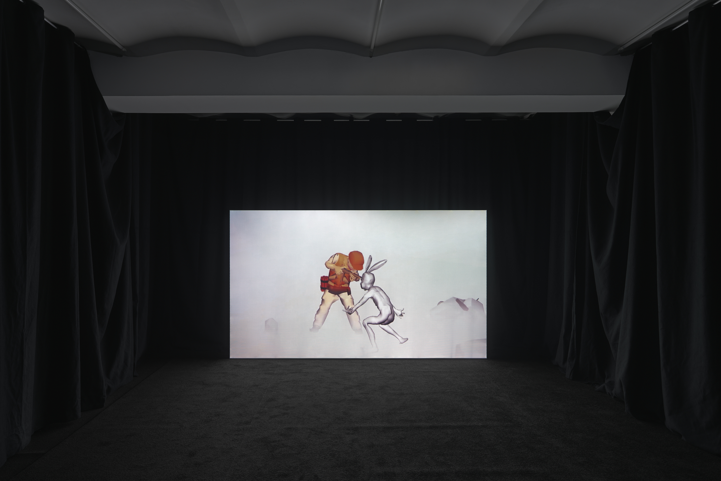 Ian Cheng Liars — Brats, 2012, screening at skala, Poznań, ©T.Koszewnik
