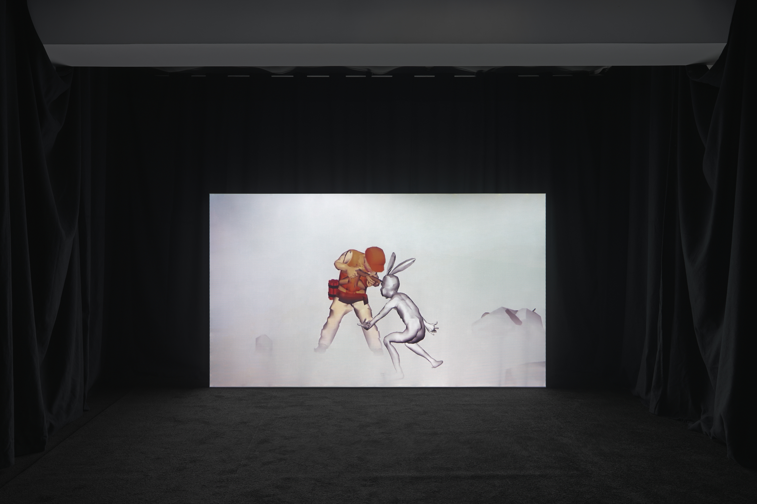 Ian Cheng Liars — Brats, 2012, screening at skala, Poznań, ©T.Koszewnik