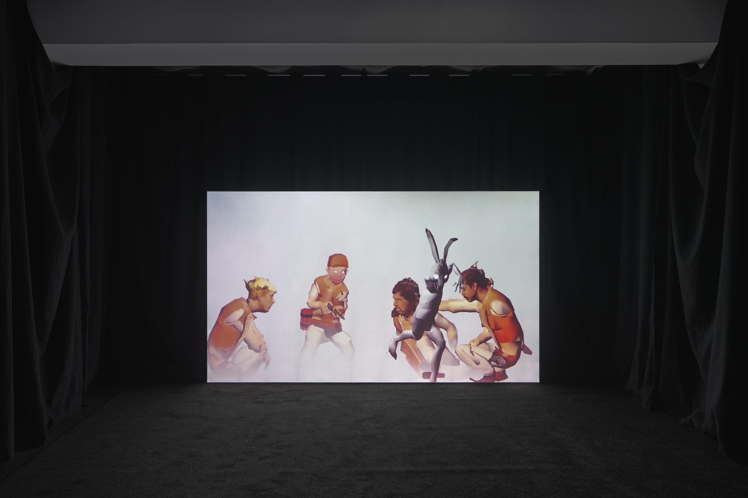 Ian Cheng Liars — Brats, 2012, screening at skala, Poznań, ©T.Koszewnik