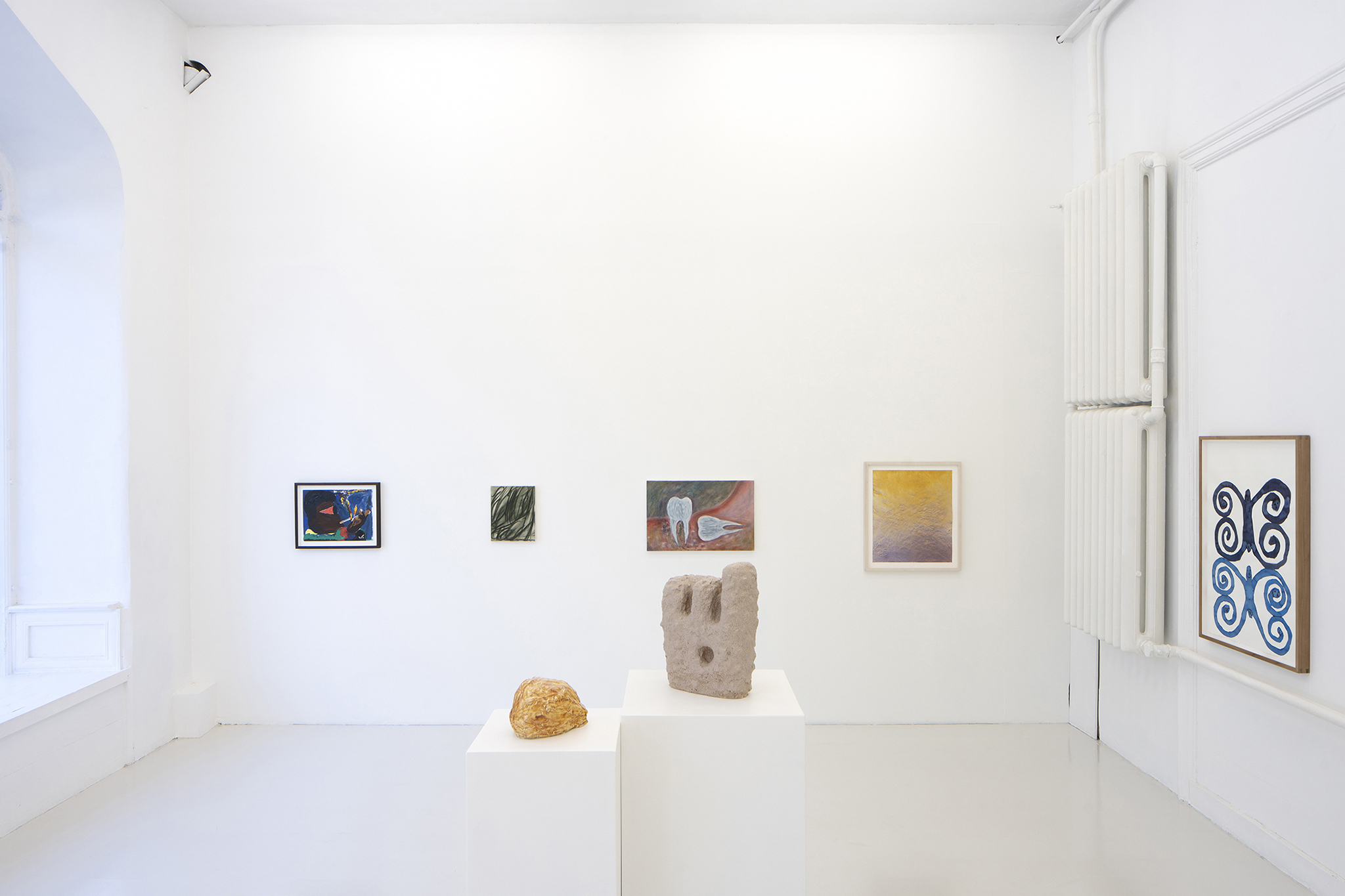 "Konvergenser #10 (Ten Years of NEVVEN) — Part 2" installation view.