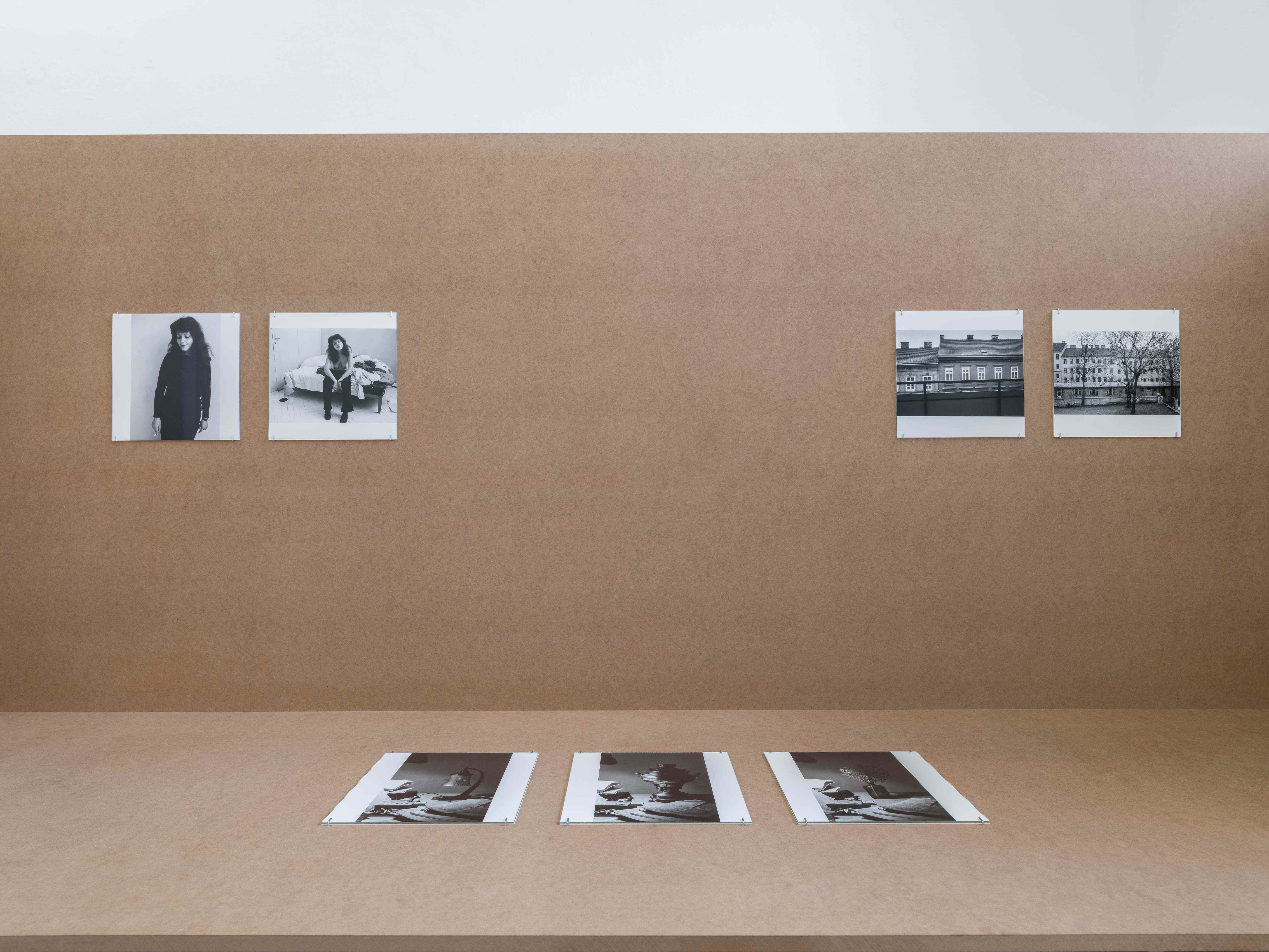 Cora Pongracz, 8 erweiterte portraits, Ausstellungsansicht / Installation view, Kunstverein fĂŒr Mecklenburg und Vorpommern in Schwerin, 2025. Courtesy: Fotosammlung OstLicht, Wien / OstLicht Collection, Vienna. Foto / Photo: Fred Dott.
