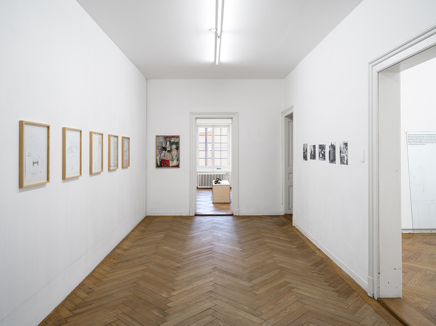 «Im Haus der grossen Frau. Ein künstlerischer Blick auf die Sozialpionierin Amélie Moser-Moser.», 2025. Ausstellungsansicht Kunsthaus Langenthal. Foto: Cedric Mussano, Kunsthaus Langenthal. Courtesy: die Künstlerinnen.