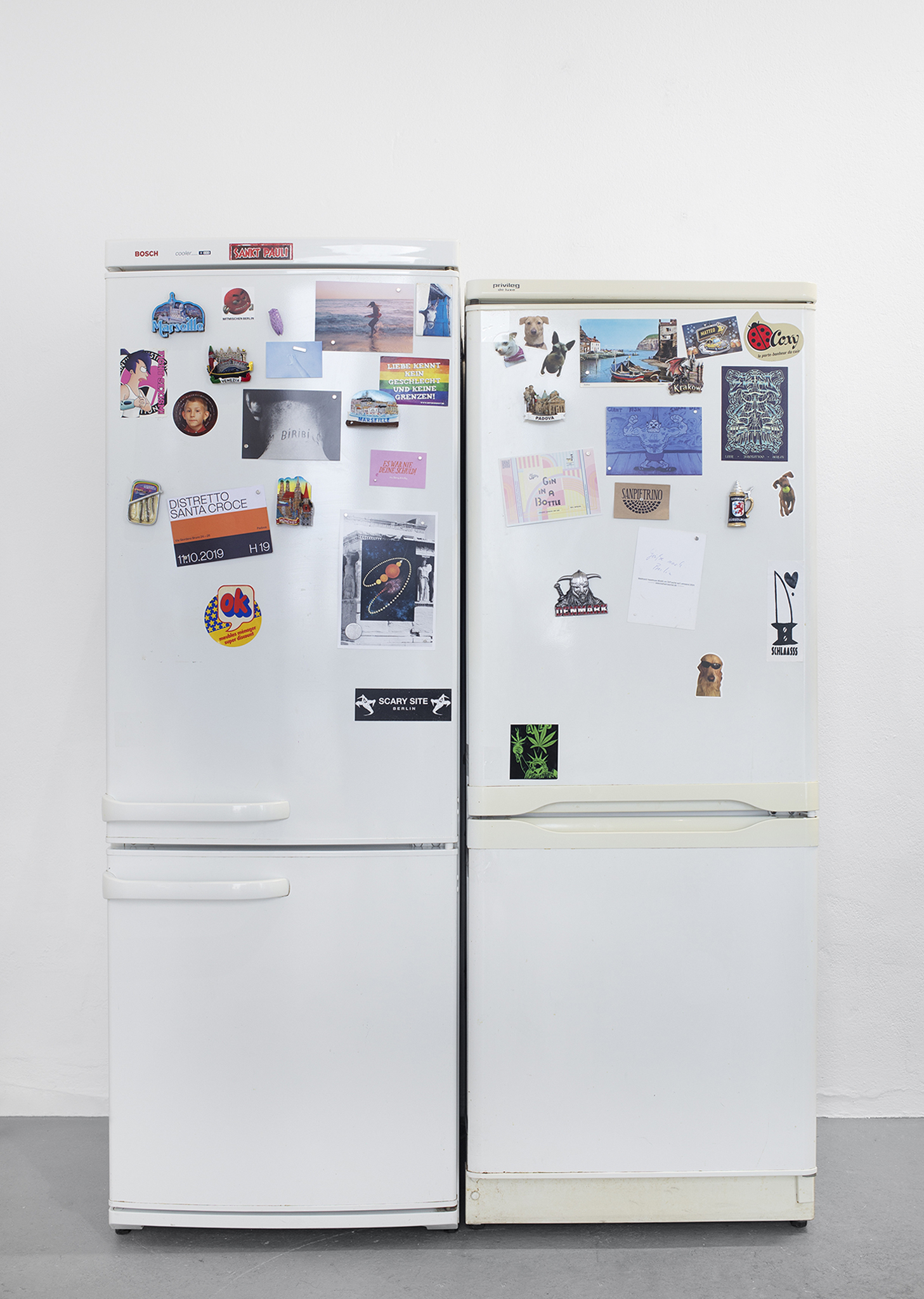Exhibition view : Casting, Romain Blanck at Microkunsthalle Berlin, 2025 (Photo : Eric Mueller)