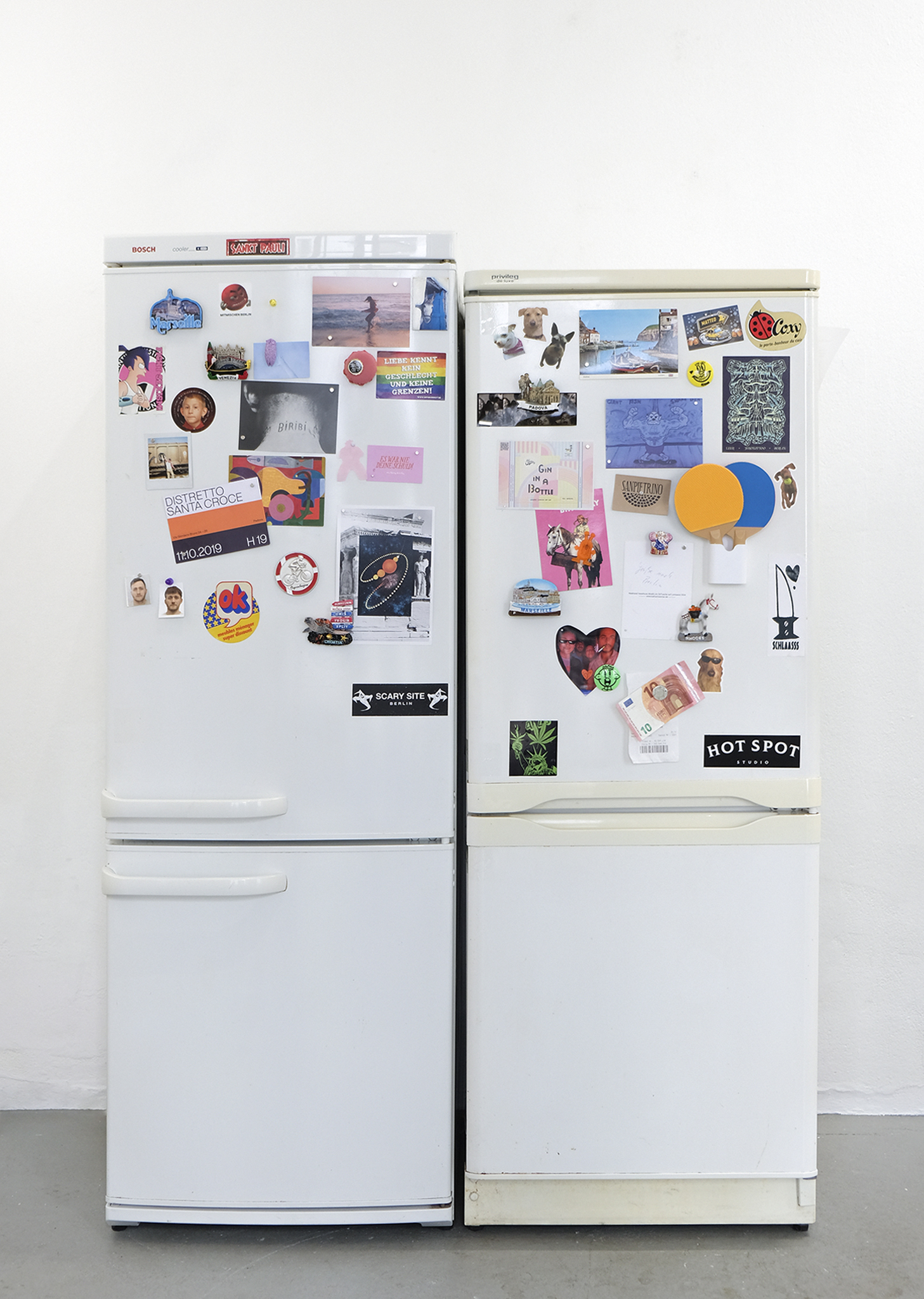 Exhibition view : Casting, Romain Blanck at Microkunsthalle Berlin, 2025