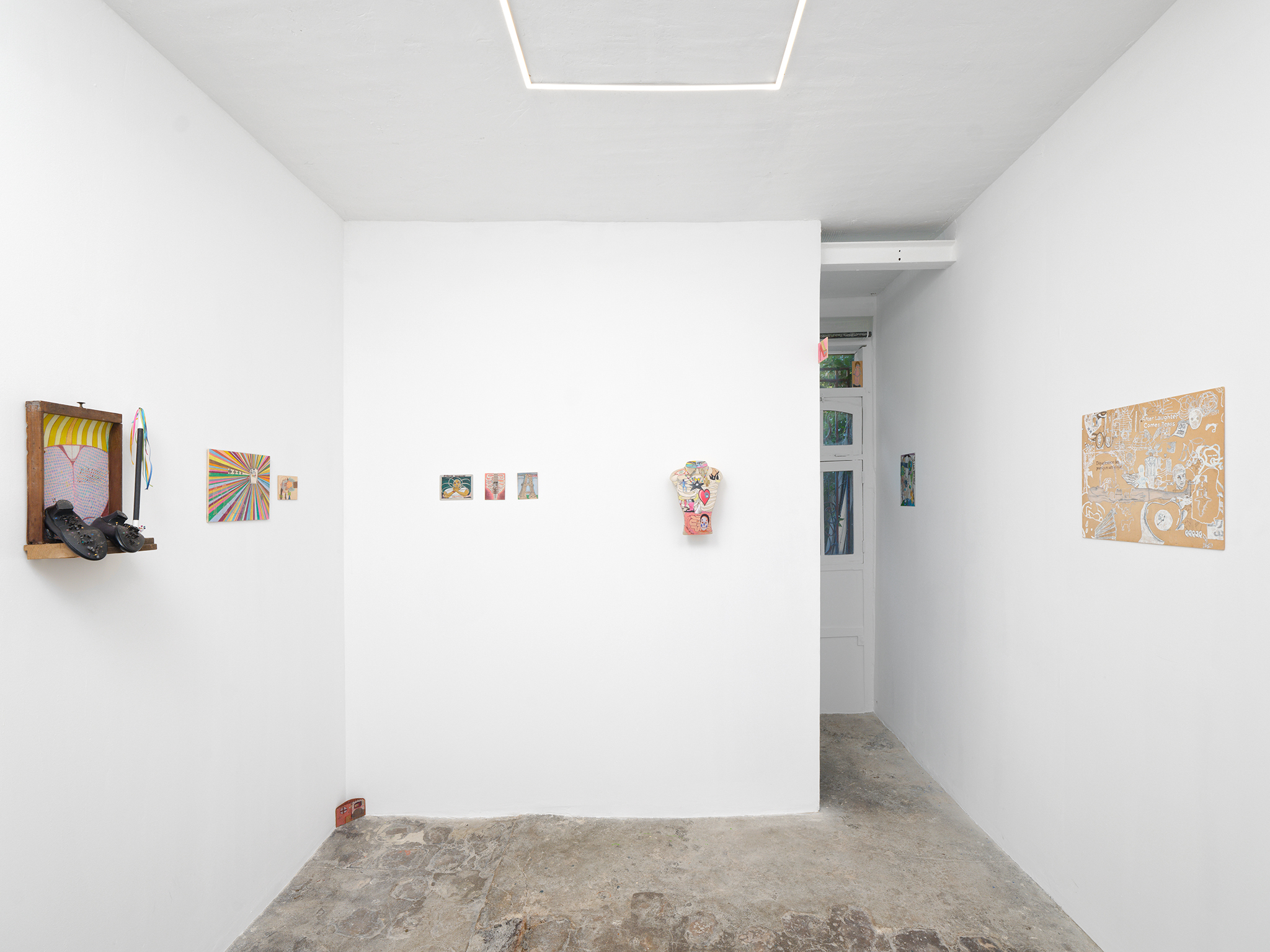 Exhibition view, Estoy Aquì, Anaïs Fontanges, 2025, Pony, Montreuil. © Aurélien Mole. Courtesy of the artist and Pony, Montreuil. 
