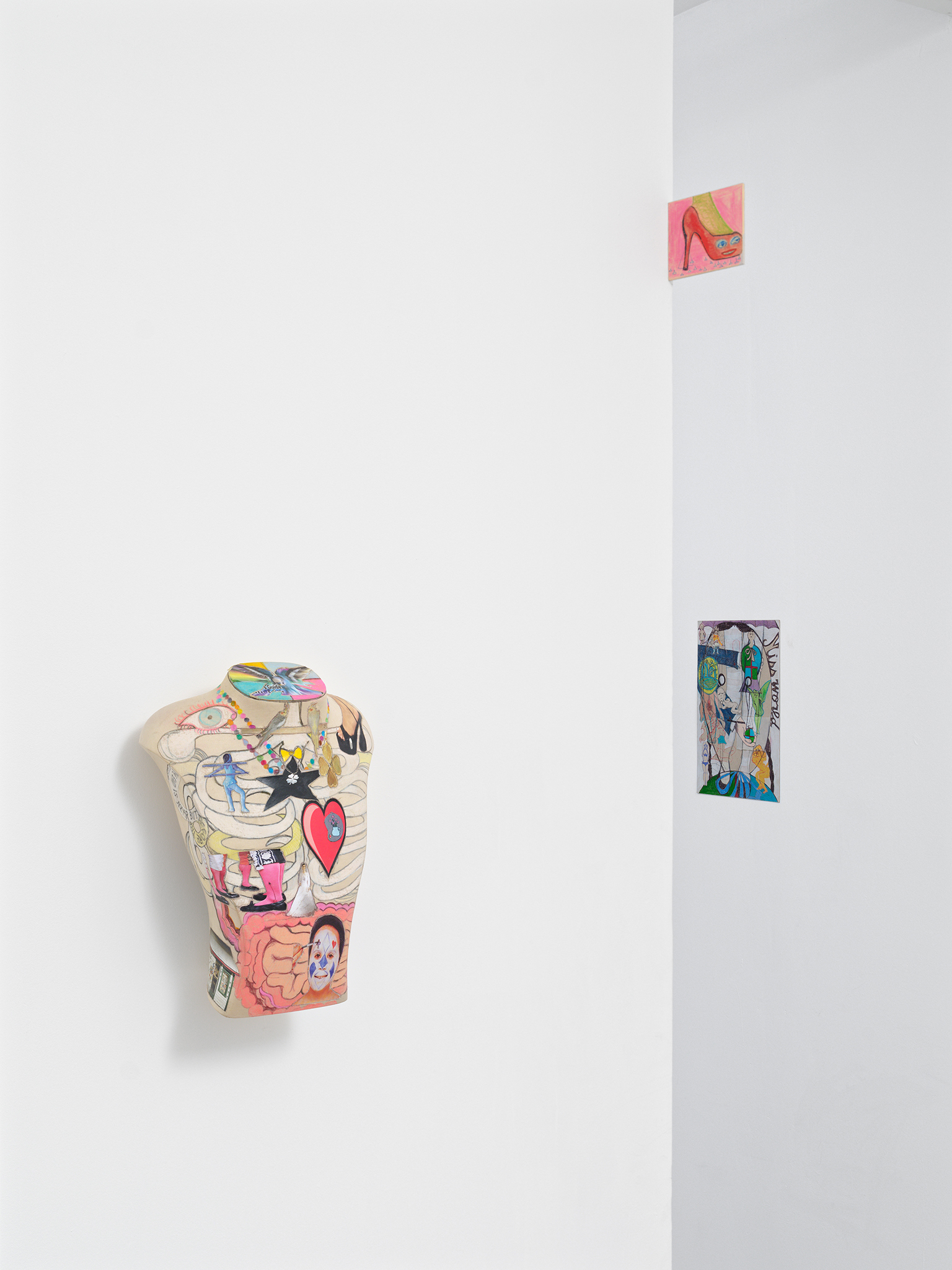 Exhibition view, Estoy Aquì, Anaïs Fontanges, 2025, Pony, Montreuil. © Aurélien Mole. Courtesy of the artist and Pony, Montreuil. 
