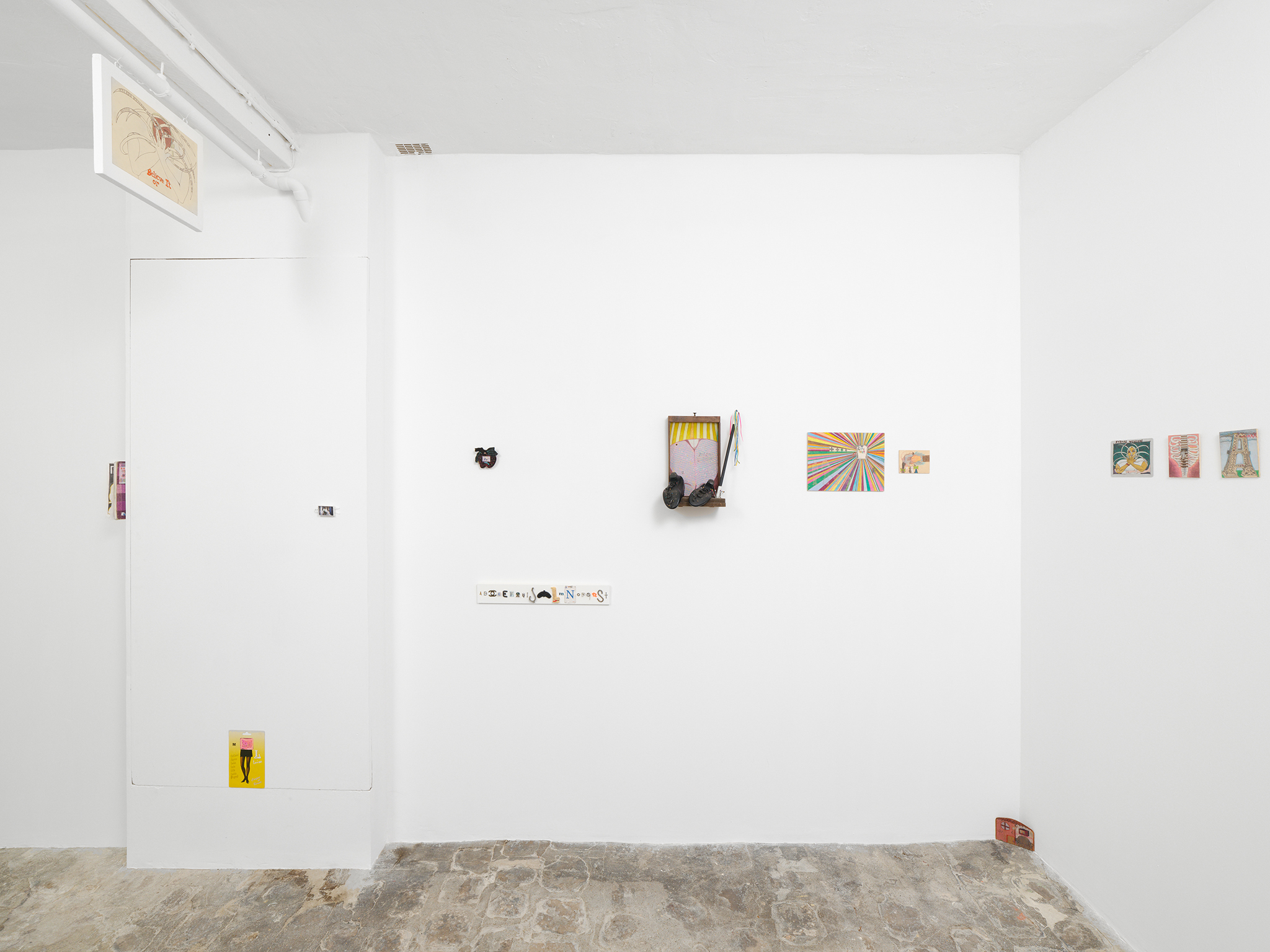Exhibition view, Estoy Aquì, Anaïs Fontanges, 2025, Pony, Montreuil. © Aurélien Mole. Courtesy of the artist and Pony, Montreuil. 