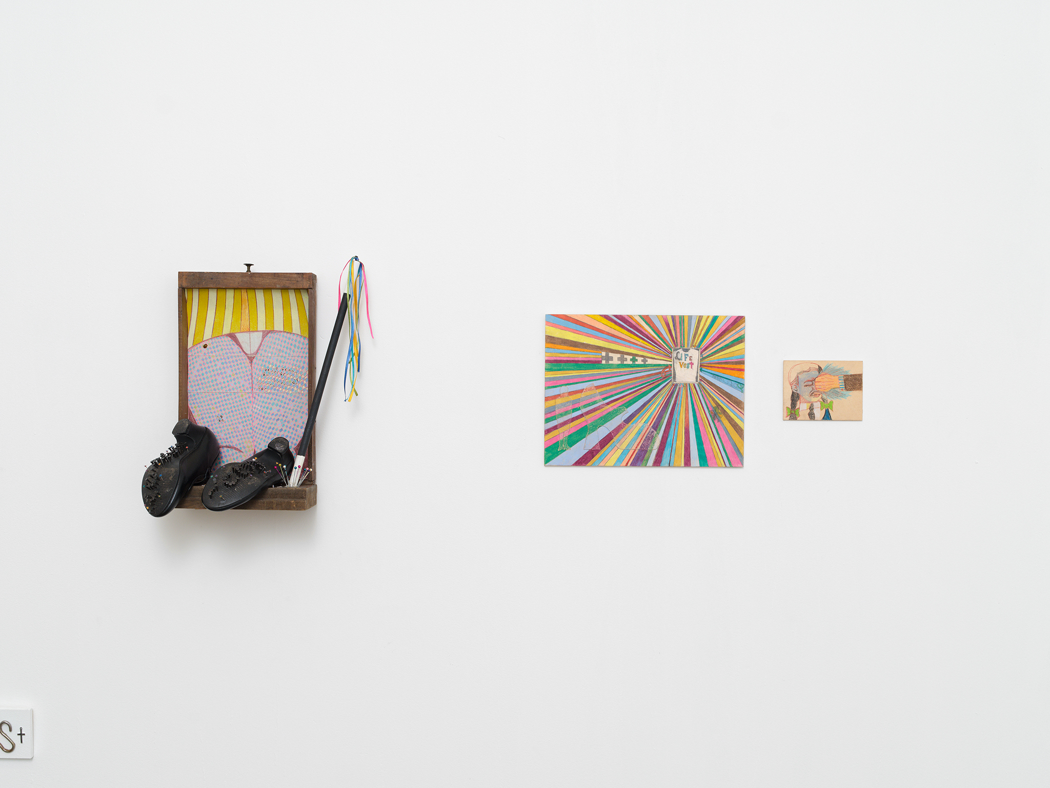 Exhibition view, Estoy Aquì, Anaïs Fontanges, 2025, Pony, Montreuil. © Aurélien Mole. Courtesy of the artist and Pony, Montreuil. 