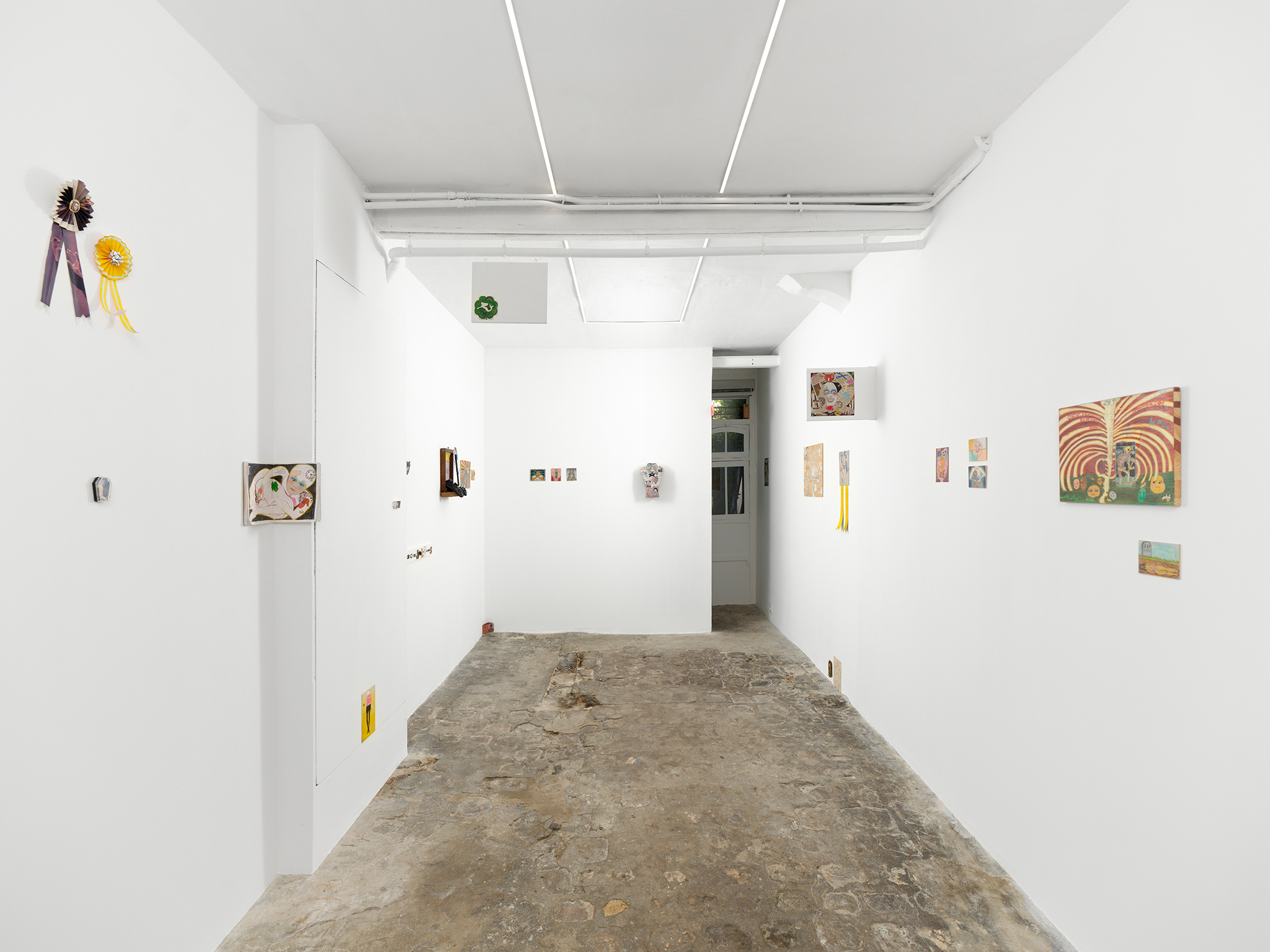 Exhibition view, Estoy Aquì, Anaïs Fontanges, 2025, Pony, Montreuil. © Aurélien Mole. Courtesy of the artist and Pony, Montreuil. 