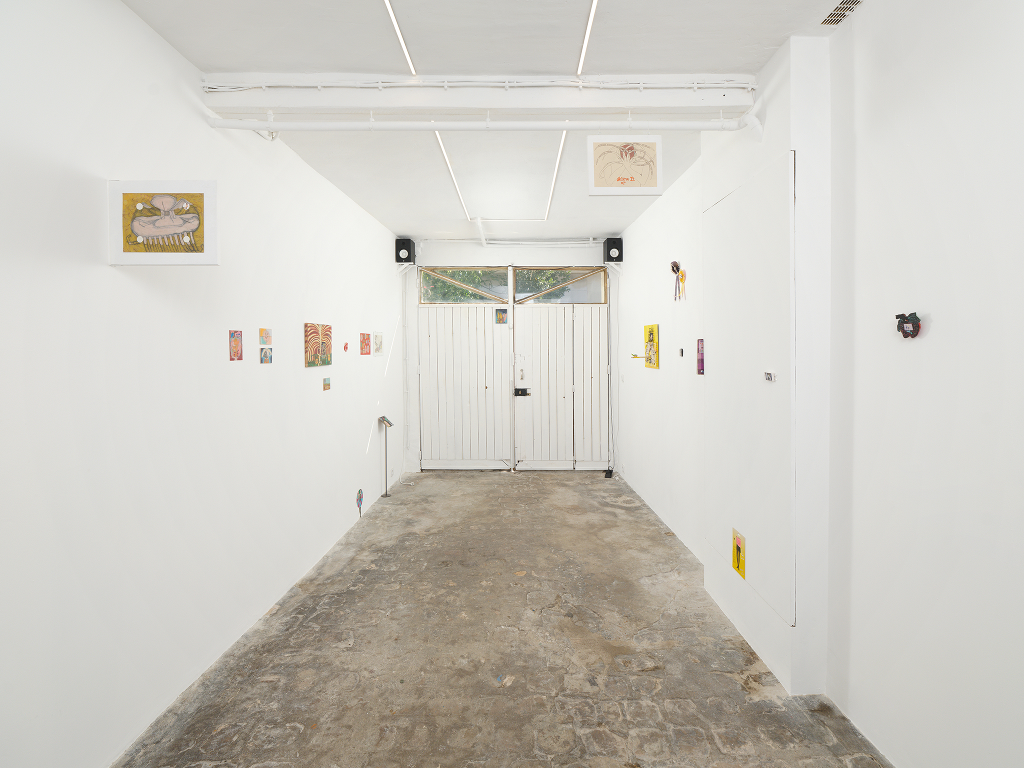 Exhibition view, Estoy Aquì, Anaïs Fontanges, 2025, Pony, Montreuil. © Aurélien Mole. Courtesy of the artist and Pony, Montreuil. 