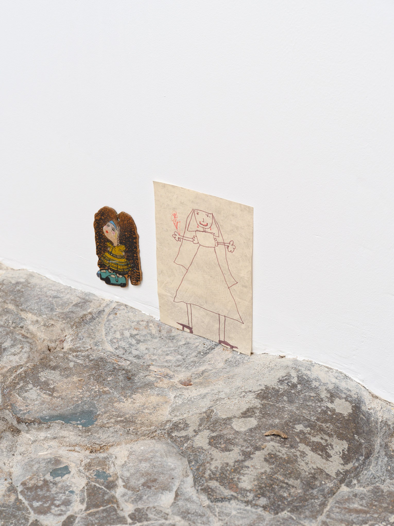 Exhibition view, Estoy Aquì, Anaïs Fontanges, 2025, Pony, Montreuil. © Aurélien Mole. Courtesy of the artist and Pony, Montreuil. 