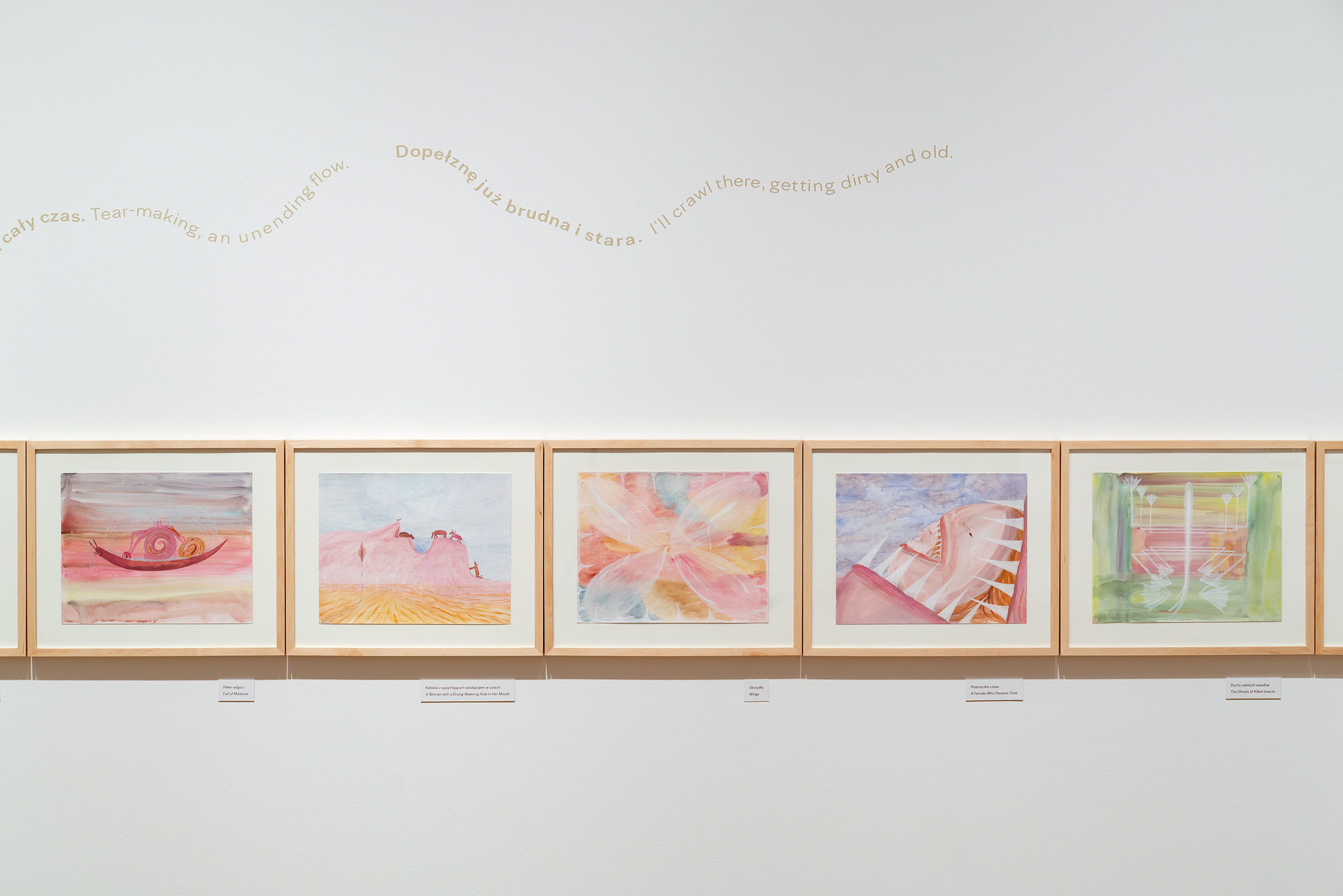 Exhibition view, Joanna Fluder. Slime, Zachęta – National Gallery of Art., 25.07- 19.10.2025, photo by Maciej Landsberg/Zachęta archive, CC BY – SA