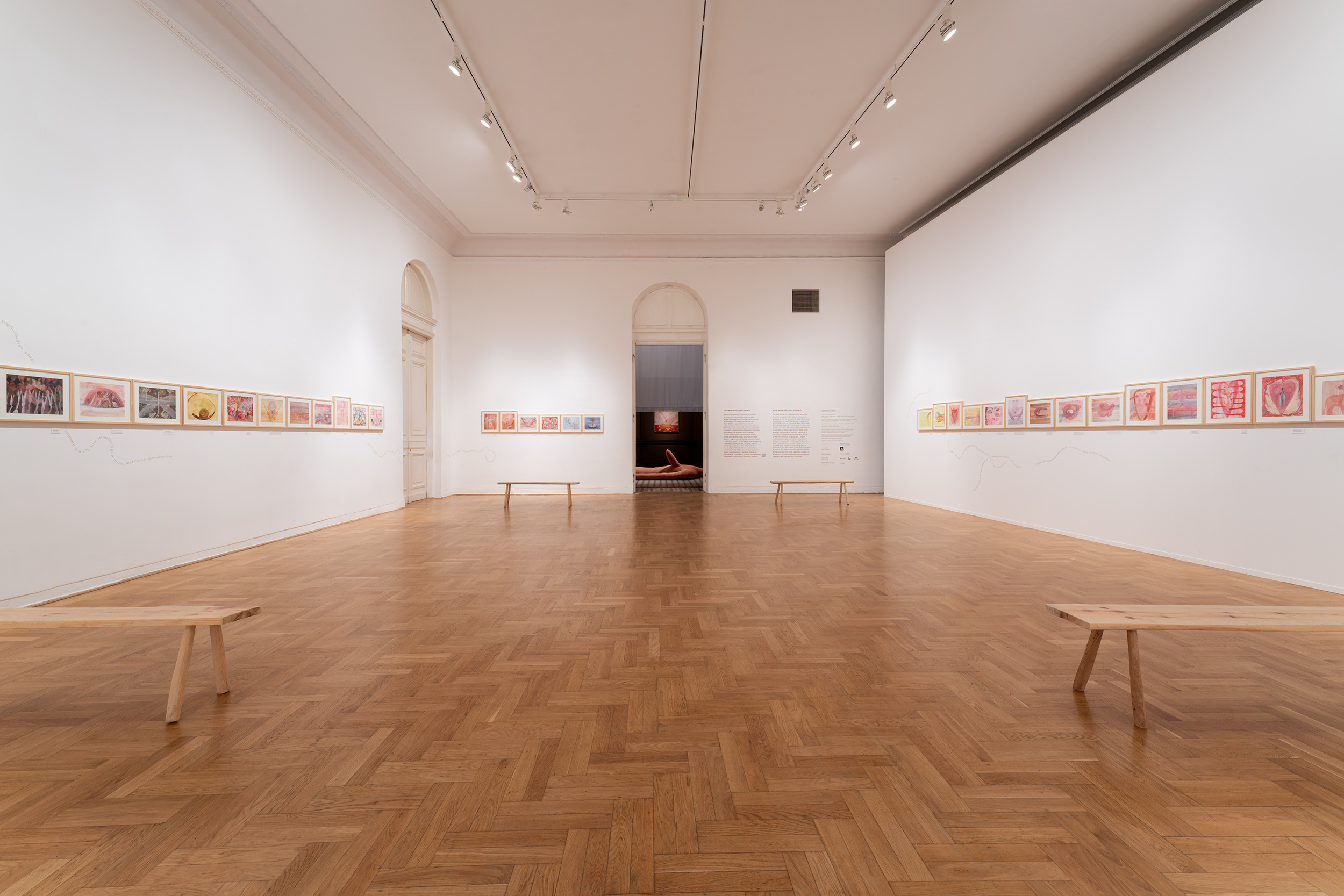 Exhibition view, Joanna Fluder. Slime, Zachęta – National Gallery of Art., 25.07- 19.10.2025, photo by Maciej Landsberg/Zachęta archive, CC BY – SA