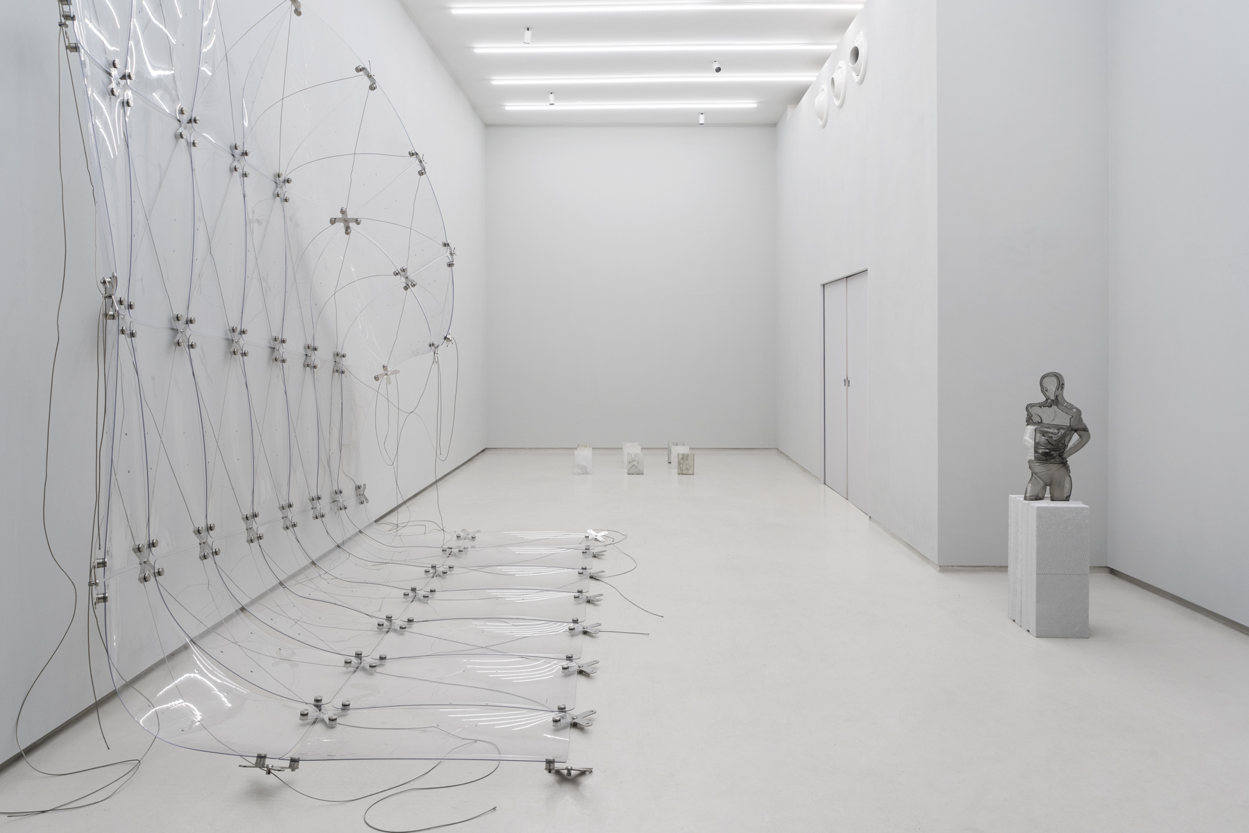 INSTALLATION VIEW - Through invisible walls - curated by Elisa Bonzano - ph by Sarah Indriolo