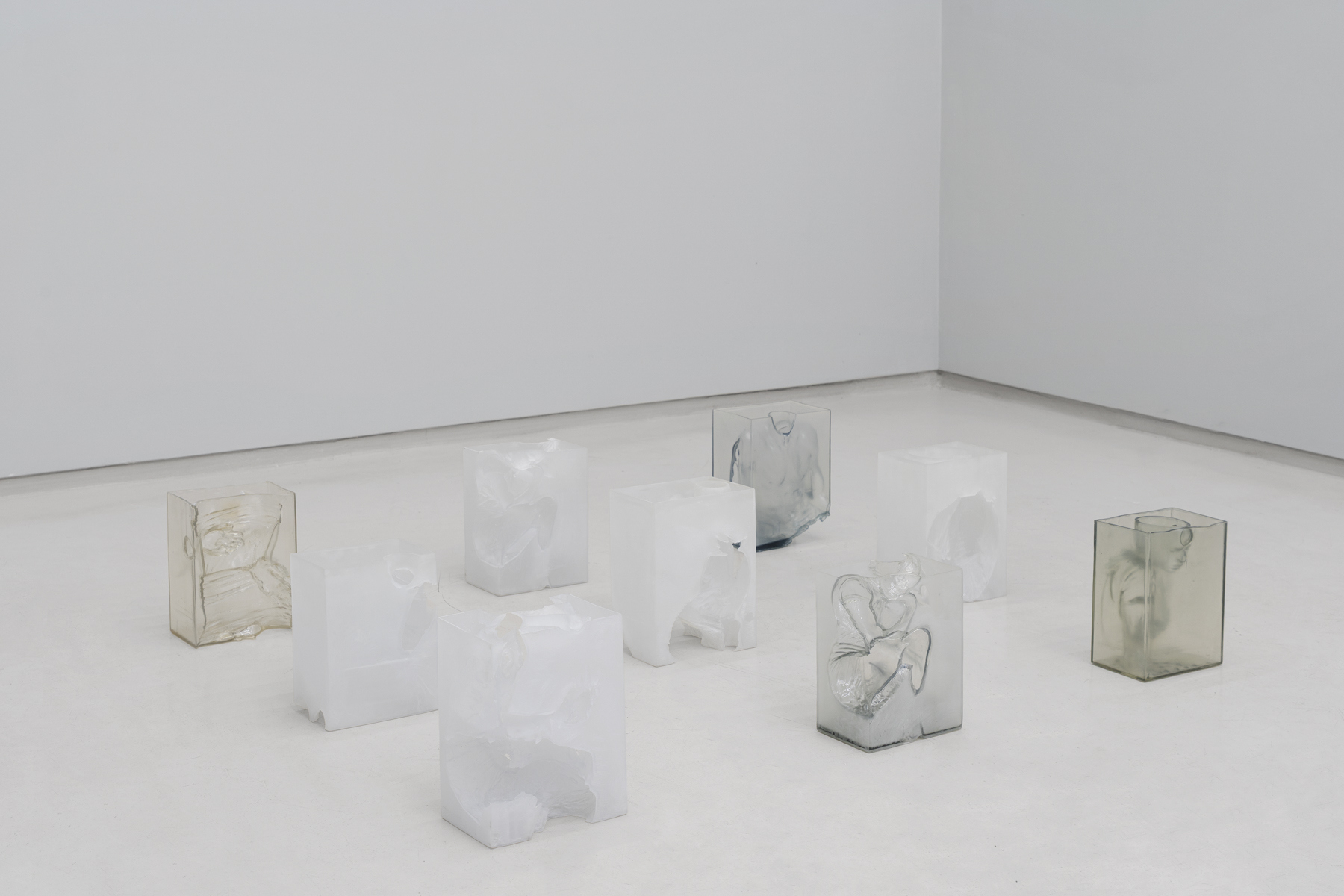 INSTALLATION VIEW - Through invisible walls - curated by Elisa Bonzano - ph by Sarah Indriolo