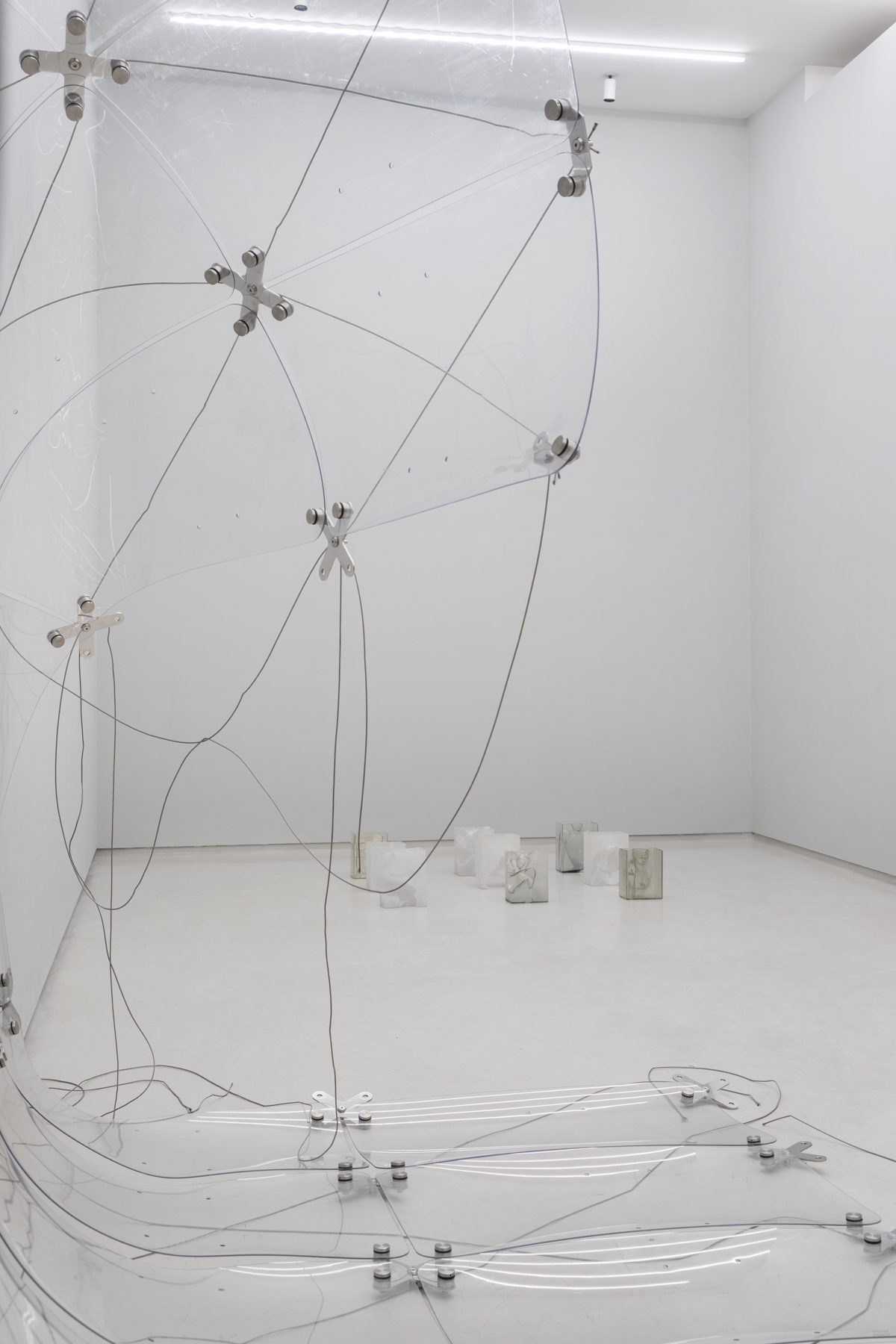 INSTALLATION VIEW - Through invisible walls - curated by Elisa Bonzano - ph by Sarah Indriolo