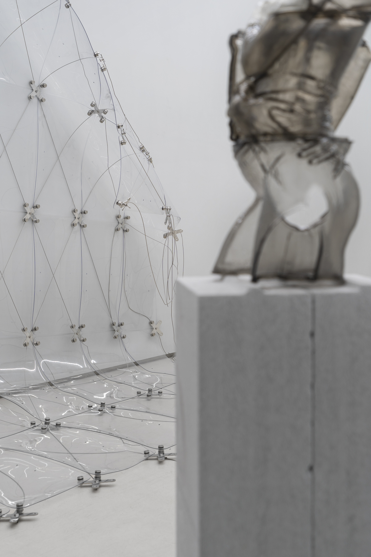 INSTALLATION VIEW - Through invisible walls - curated by Elisa Bonzano - ph by Sarah Indriolo