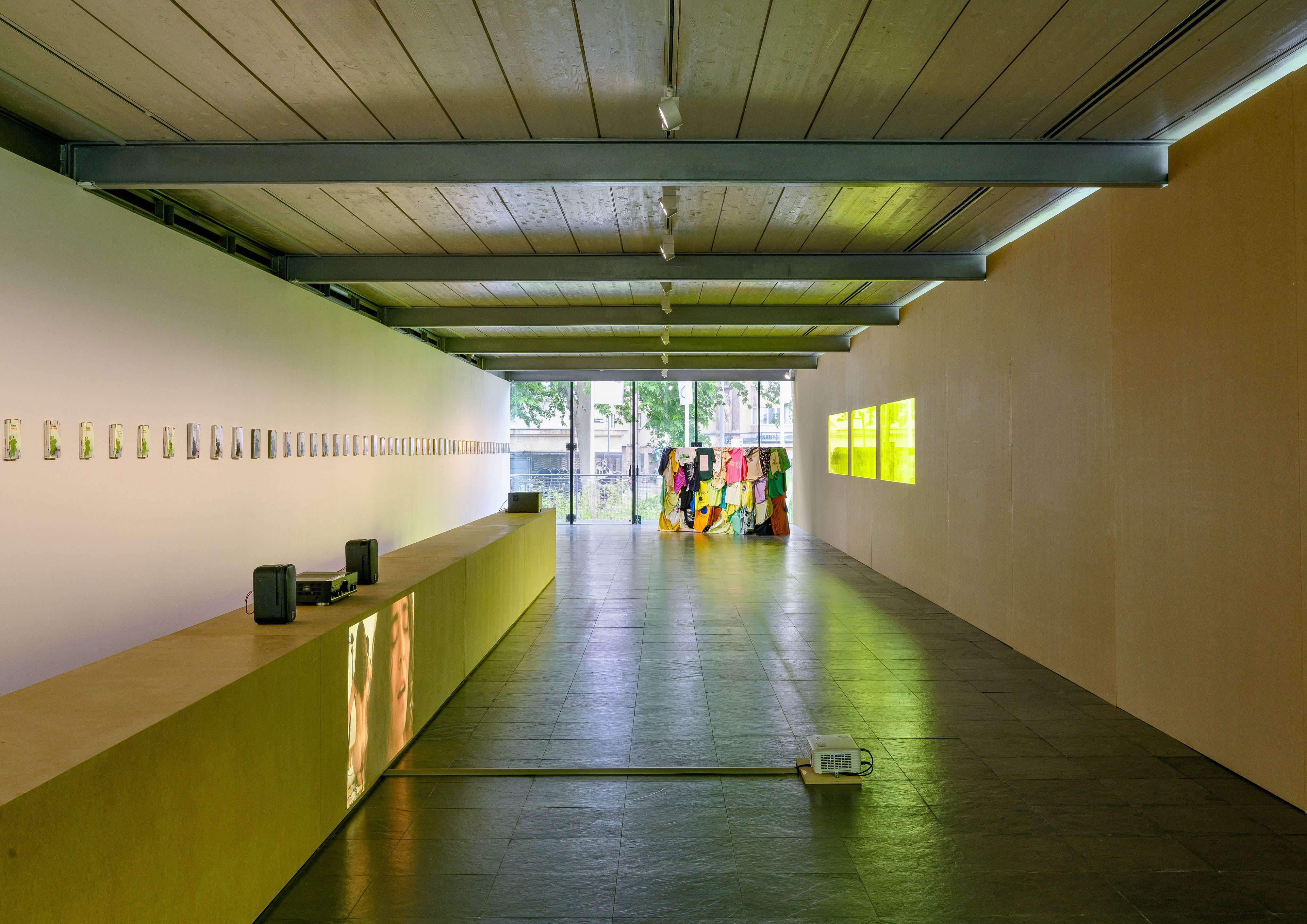 Installation view Burn The Diaries, Read Them Out Loud, Kunsthalle Wien 2025, photo: Iris Ranzinger