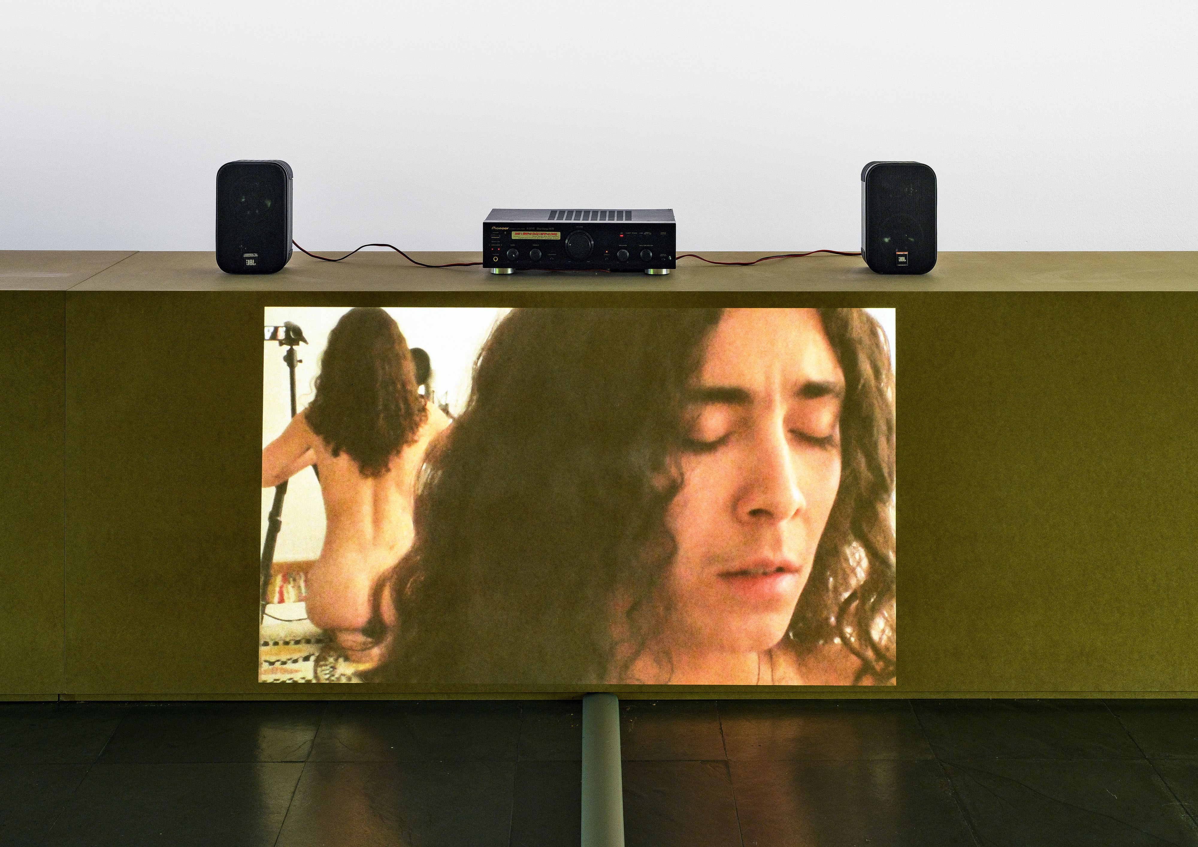 Installation view Burn The Diaries, Read Them Out Loud: Lara Dâmaso, exercise in facelessness (domestic), 2025, Kunsthalle Wien 2025, Courtesy the artist, photo: Iris Ranzinger