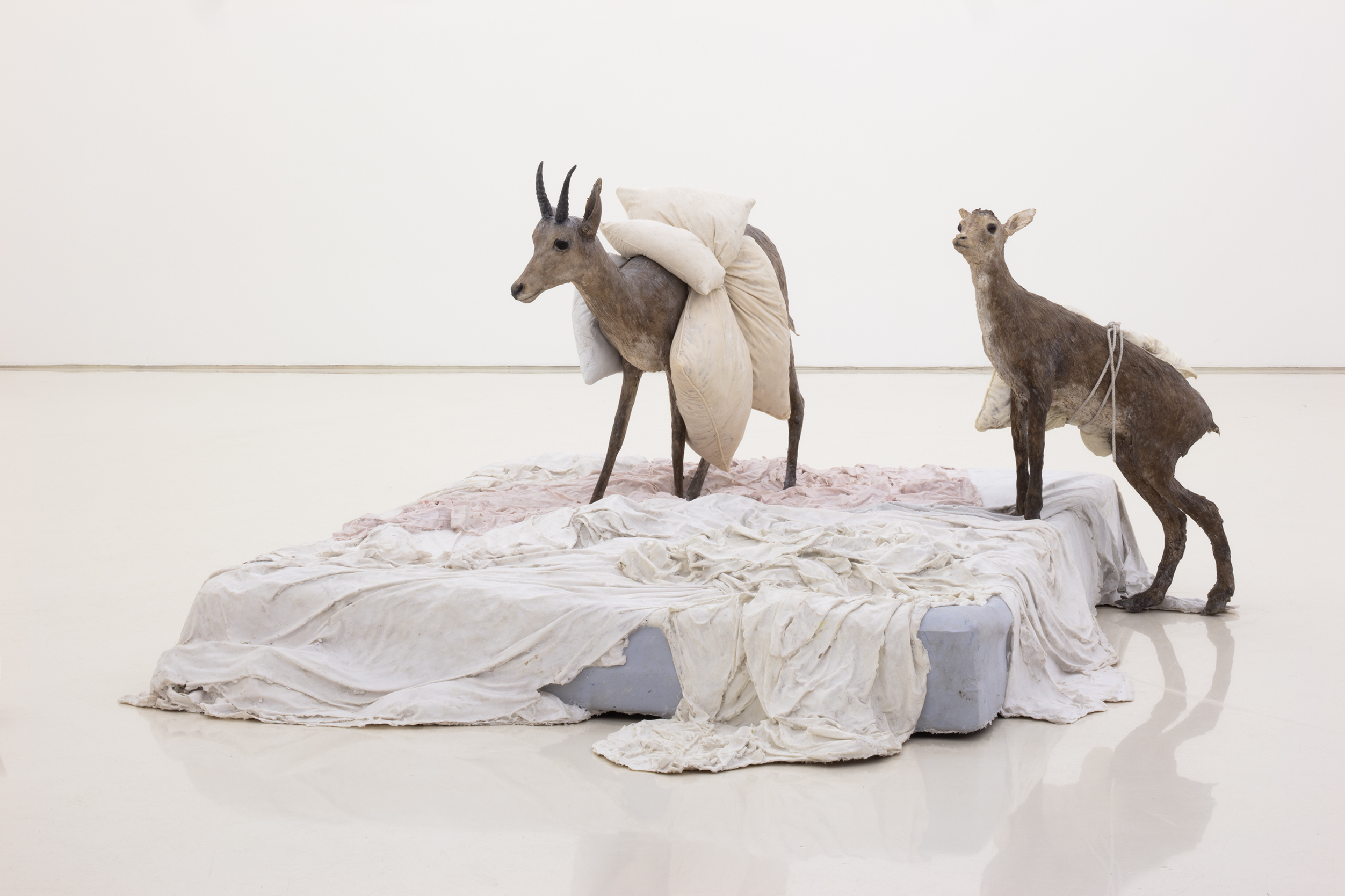Roland Persson: On the stage, 2025, silicone.