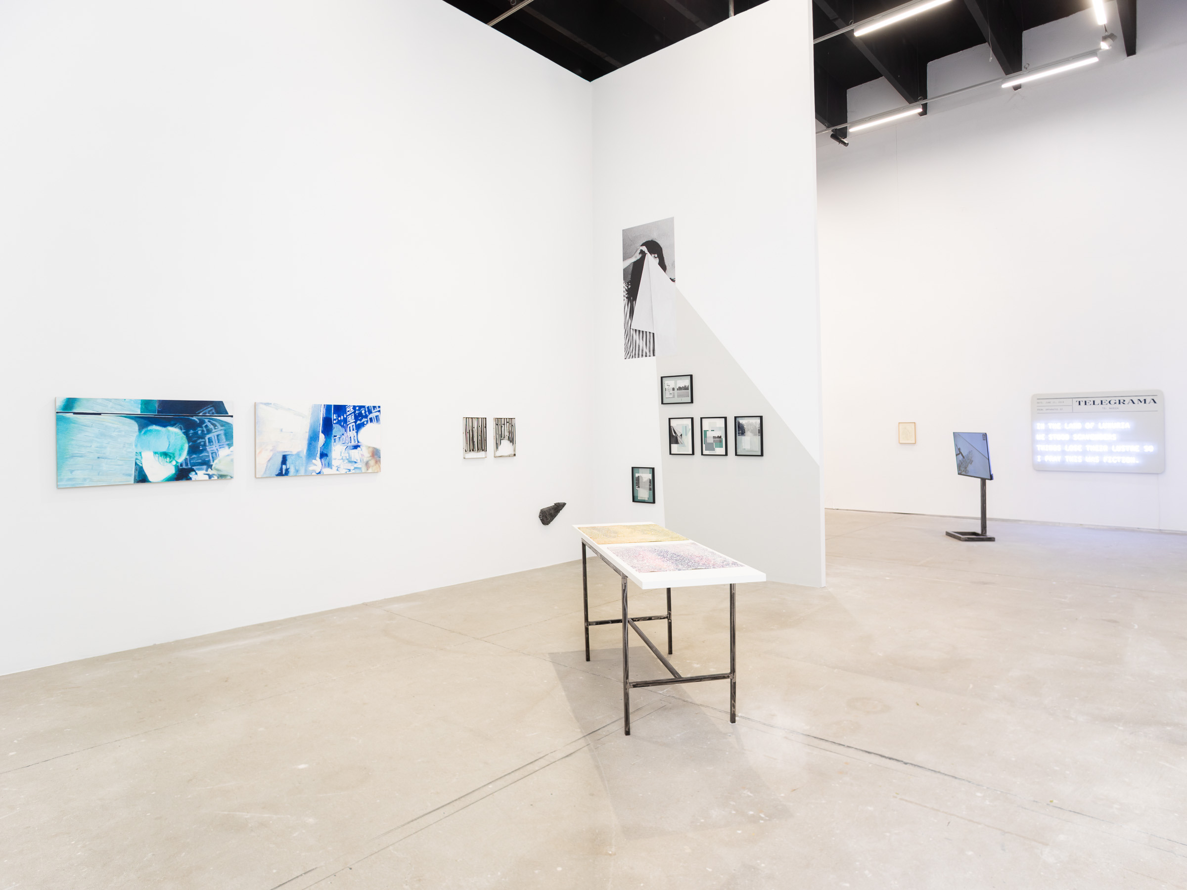 Only Ghosts Move Forward_exhibition view_Suprainfinit Bucharest_2025