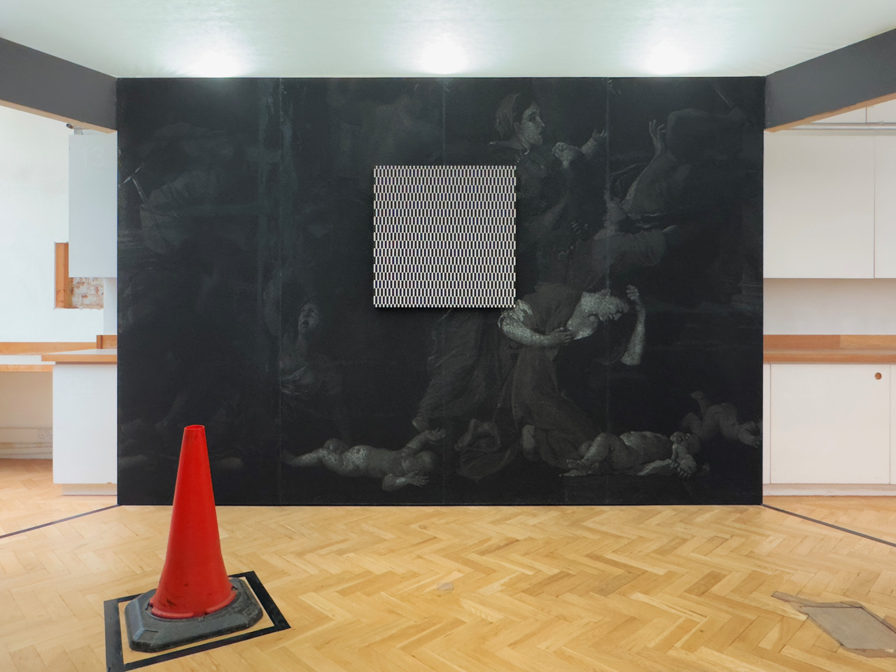 Francois Morellet, Not Nicolas Poussin