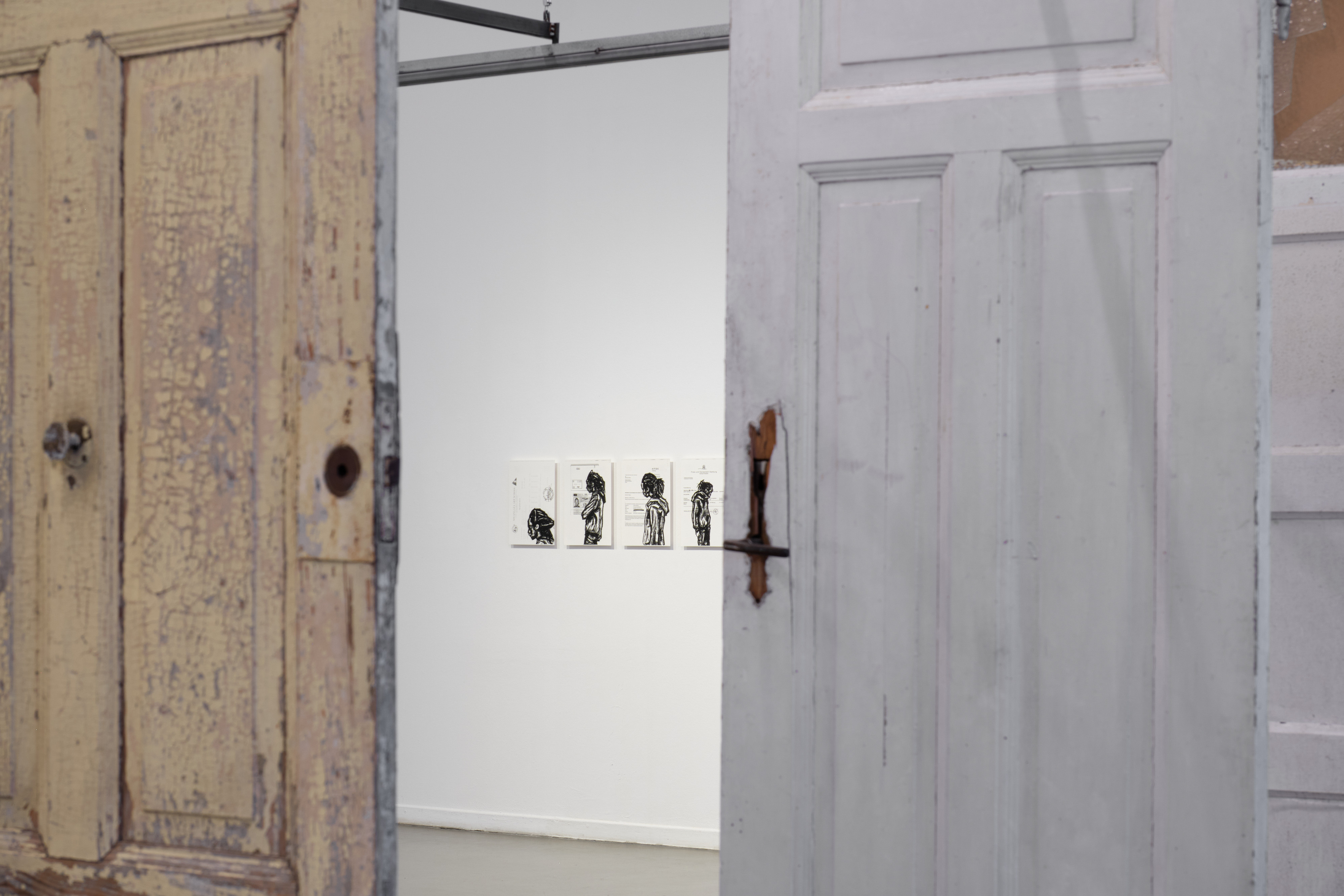 Installation view:  Nicholas Odhiambo Mboya: Utopia – Dystopia, Kunsthaus Hamburg 2025; Photo: Antje Sauer