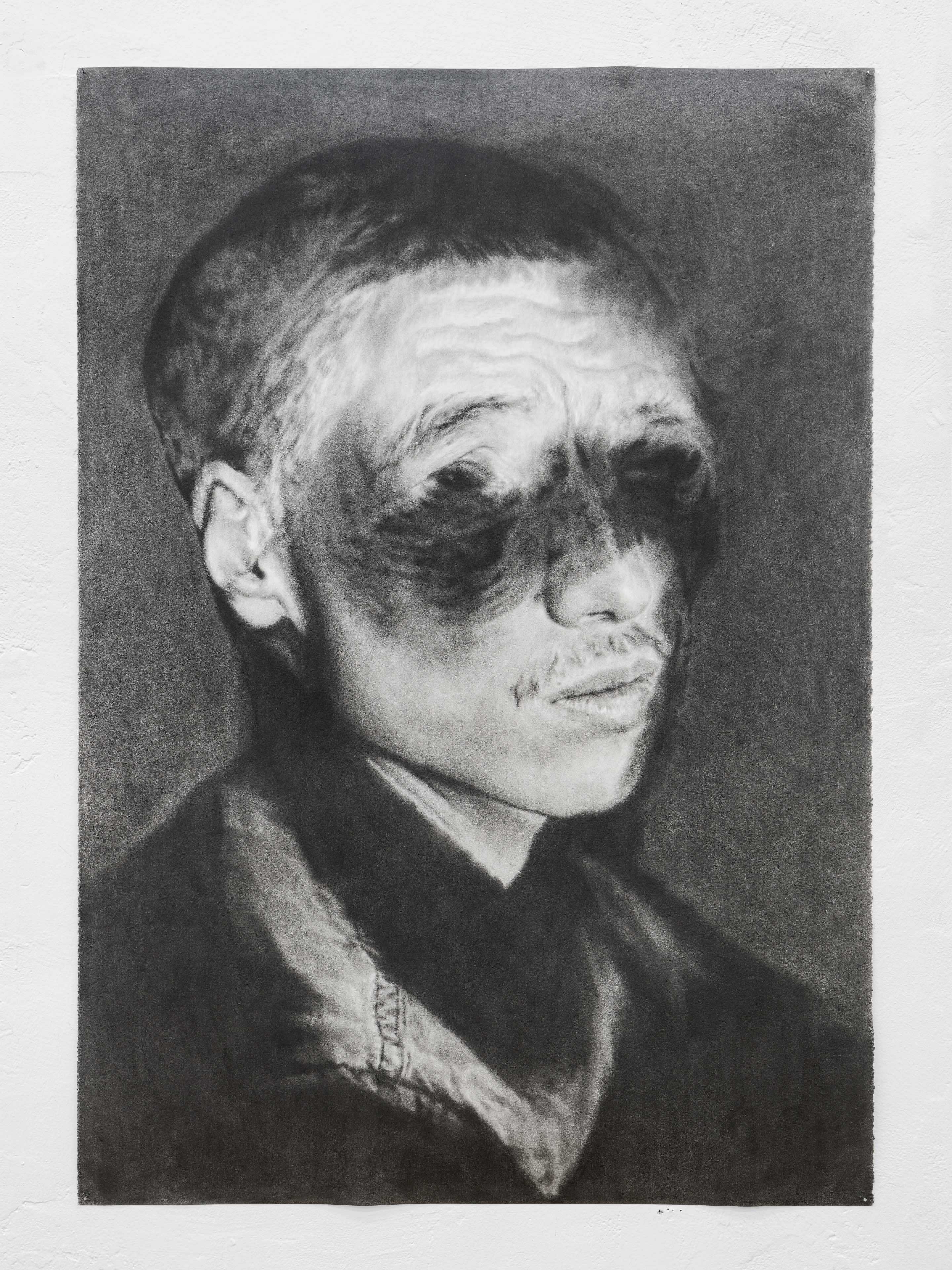 Zhang Shujian, Skin Weave-28, 2018, Pencil on paper, 110 x 76 cm
