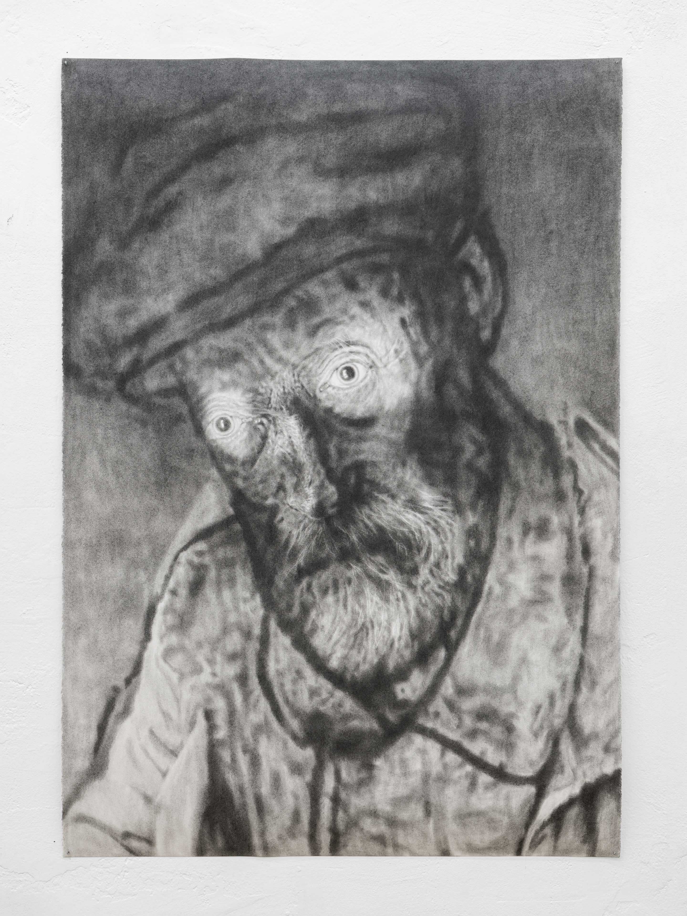 Zhang Shujian, Skin Weave-29, 2018, Pencil on paper, 110 x 76 cm