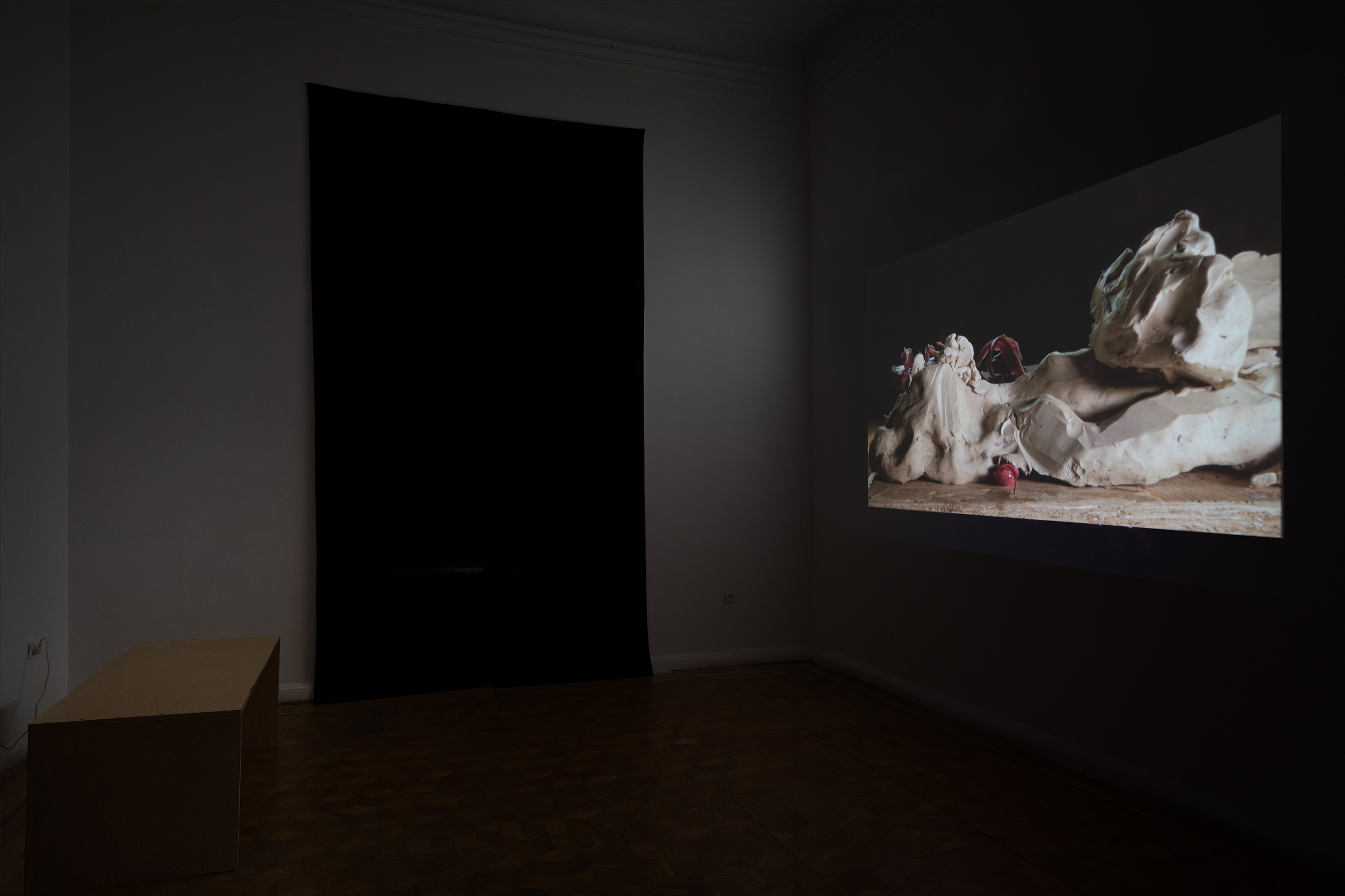 Installation view, Ana Gzirishvili's solo exhibition 'Passage' at Gallery Artbeat, Tbilisi, Georgia, 2025