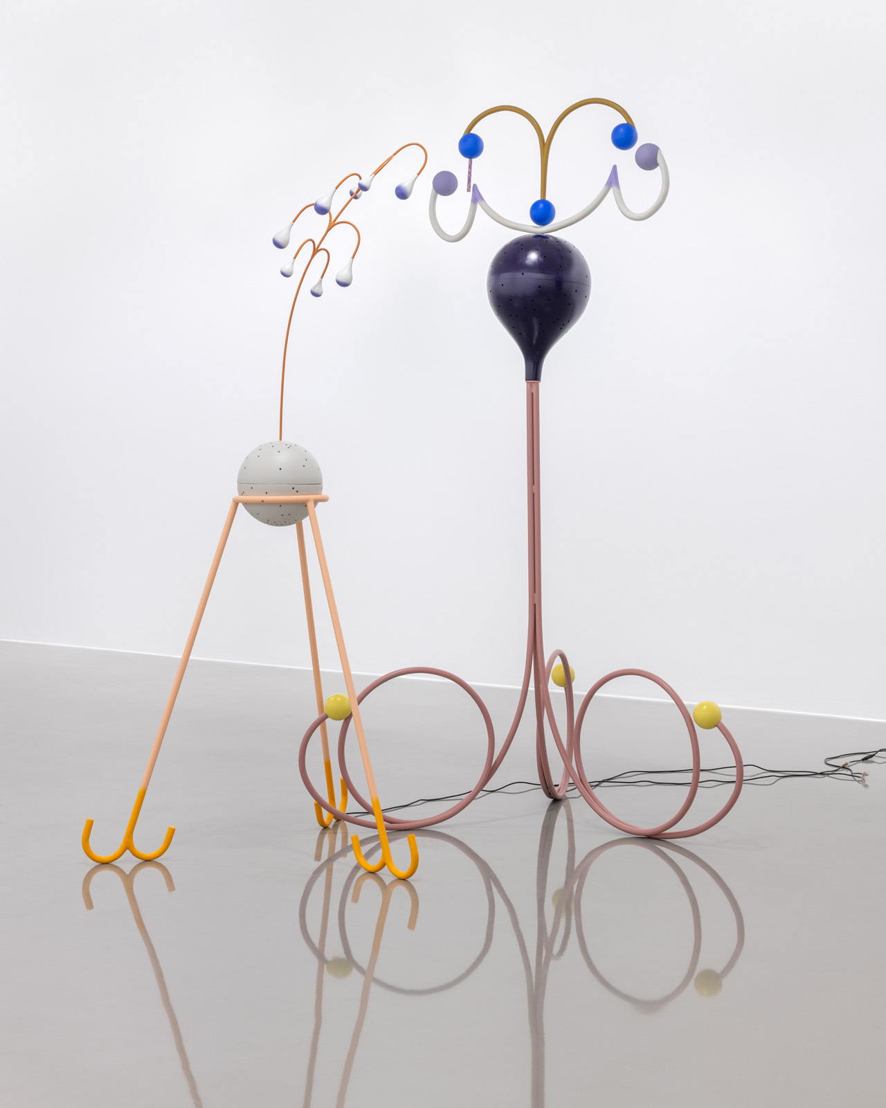 Maja Behrmann: „Quale – zirkeln, flimmen", view of exhibition, DOCK 20 – Kunstraum und Sammlung, Lustenau (AT), photo by Studio kela-mo