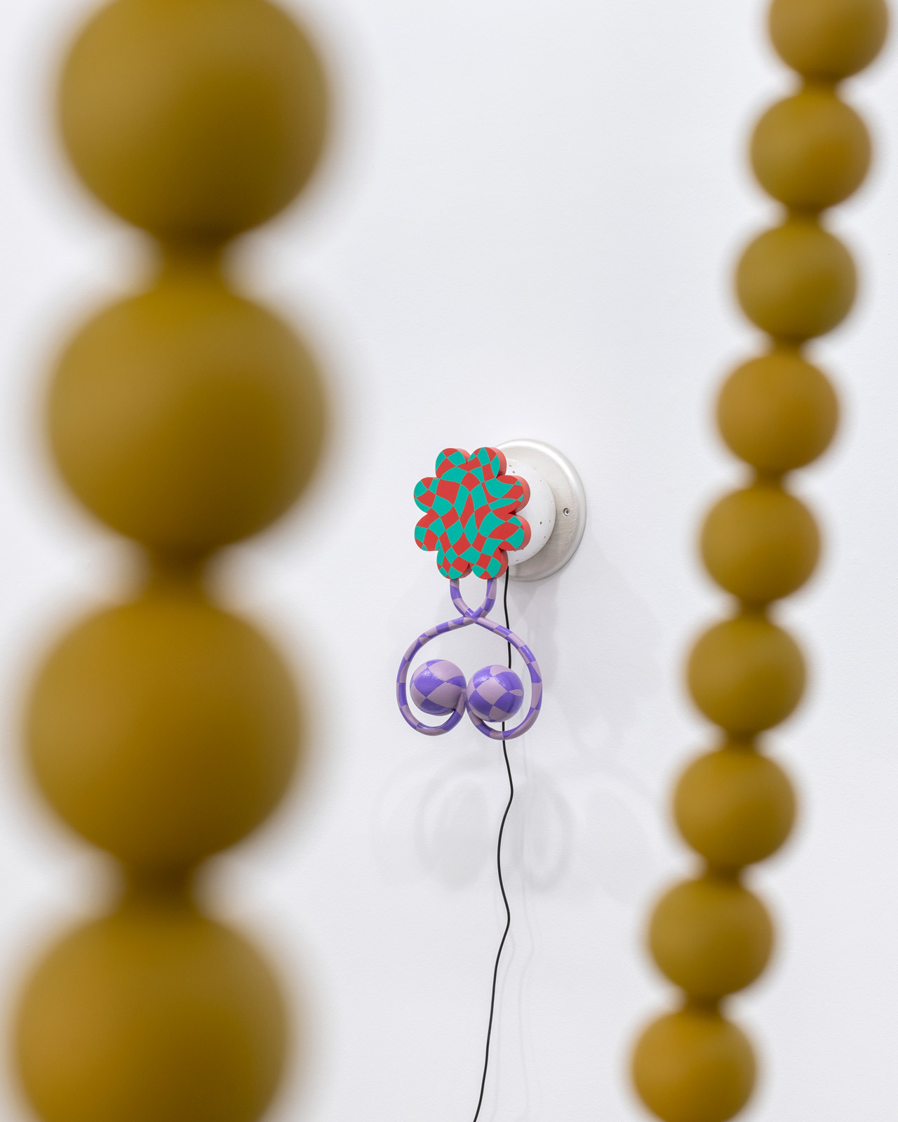 Maja Behrmann: „Quale – zirkeln, flimmen", view of exhibition, DOCK 20 – Kunstraum und Sammlung, Lustenau (AT), photo by Studio kela-mo