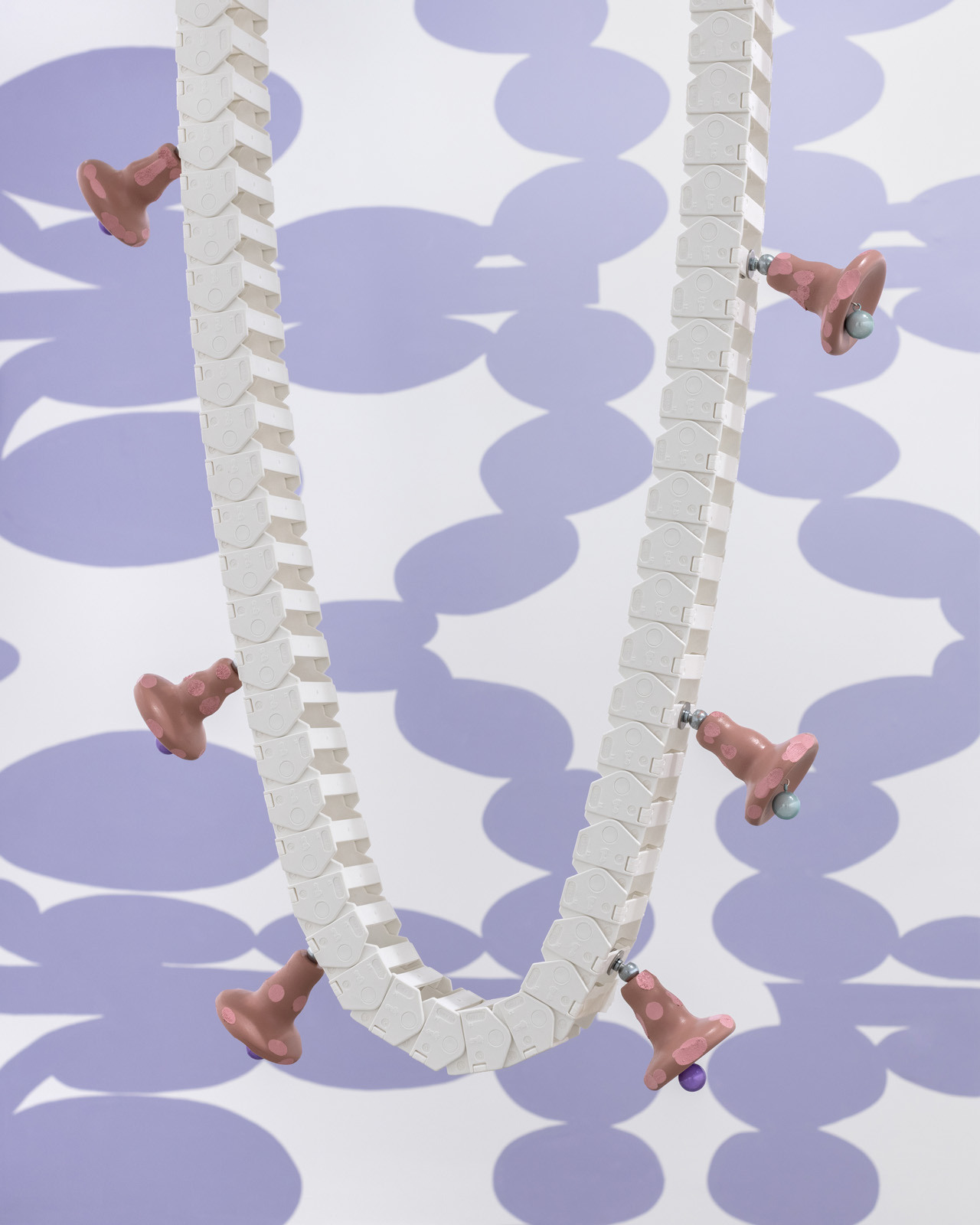 Maja Behrmann: „Quale – zirkeln, flimmen", view of exhibition, DOCK 20 – Kunstraum und Sammlung, Lustenau (AT), photo by Studio kela-mo