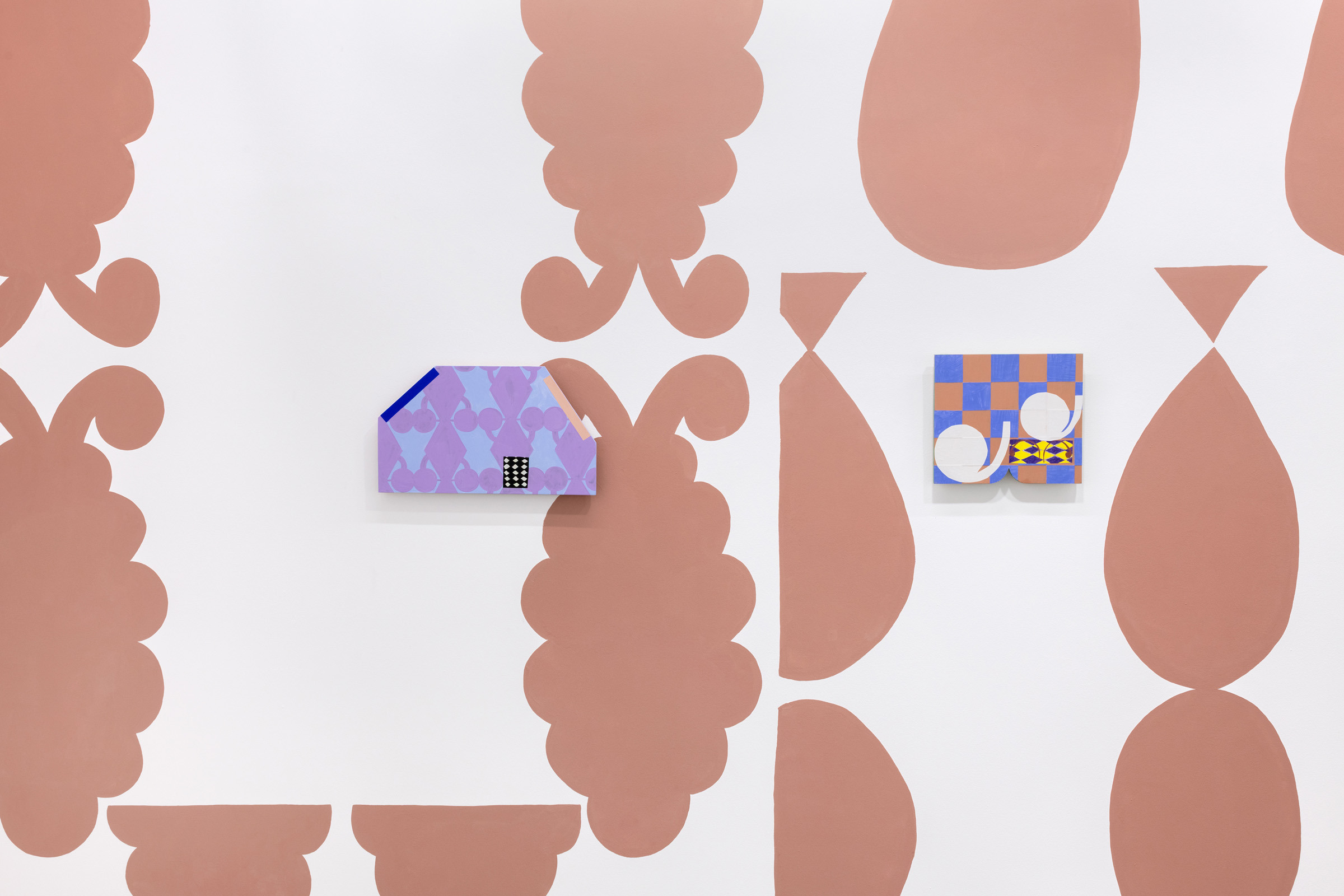 Maja Behrmann: „Quale – zirkeln, flimmen", view of exhibition, DOCK 20 – Kunstraum und Sammlung, Lustenau (AT), photo by Studio kela-mo