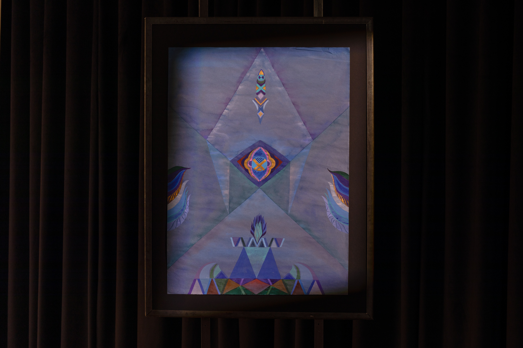 Urszula Broll, untitled, undated, watercolour, paper, 65 x 48 cm, photo: bliss gallery