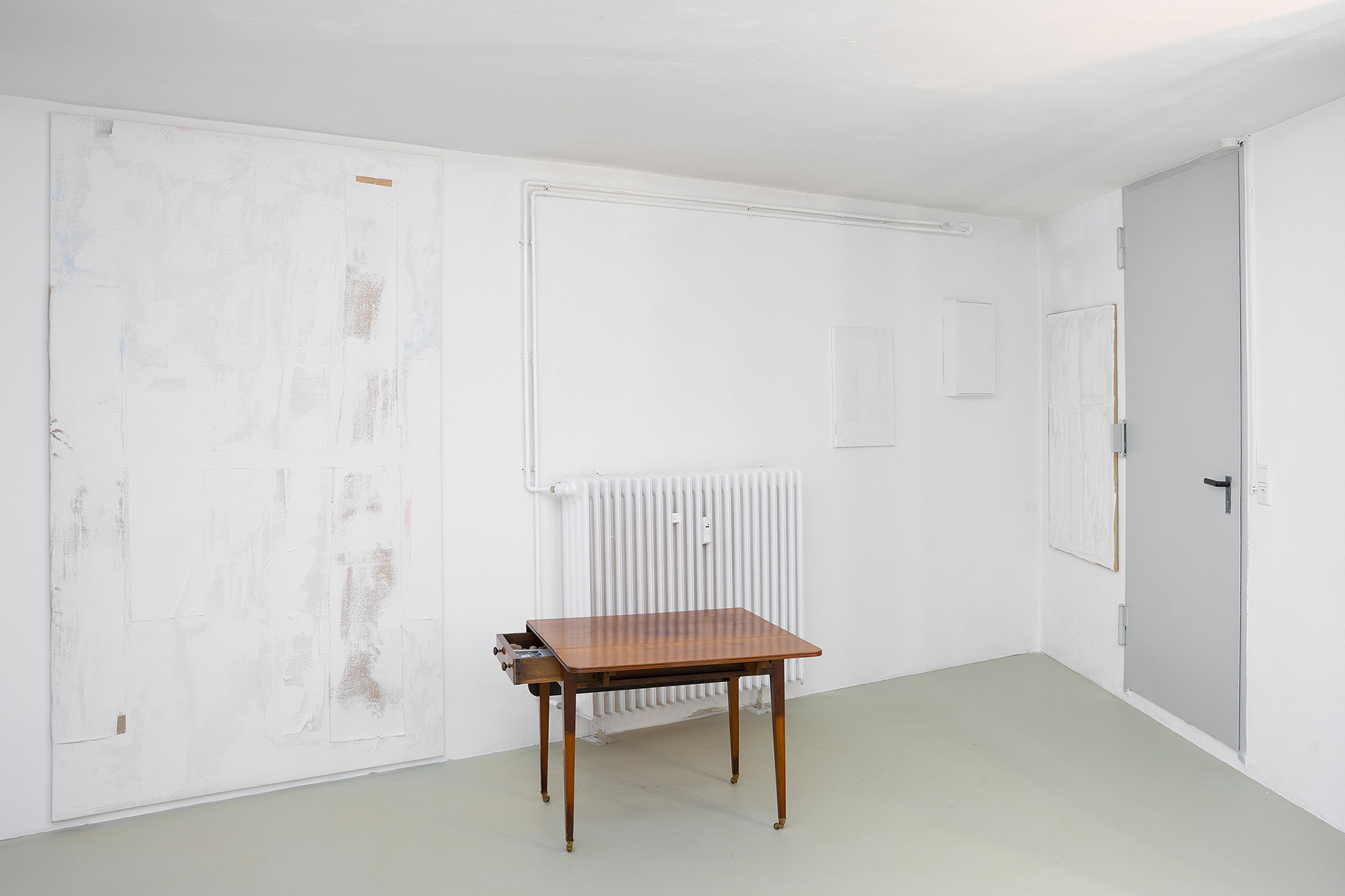 Installation view, Daniel Stubenvoll, tolles Problem at Tresor 35