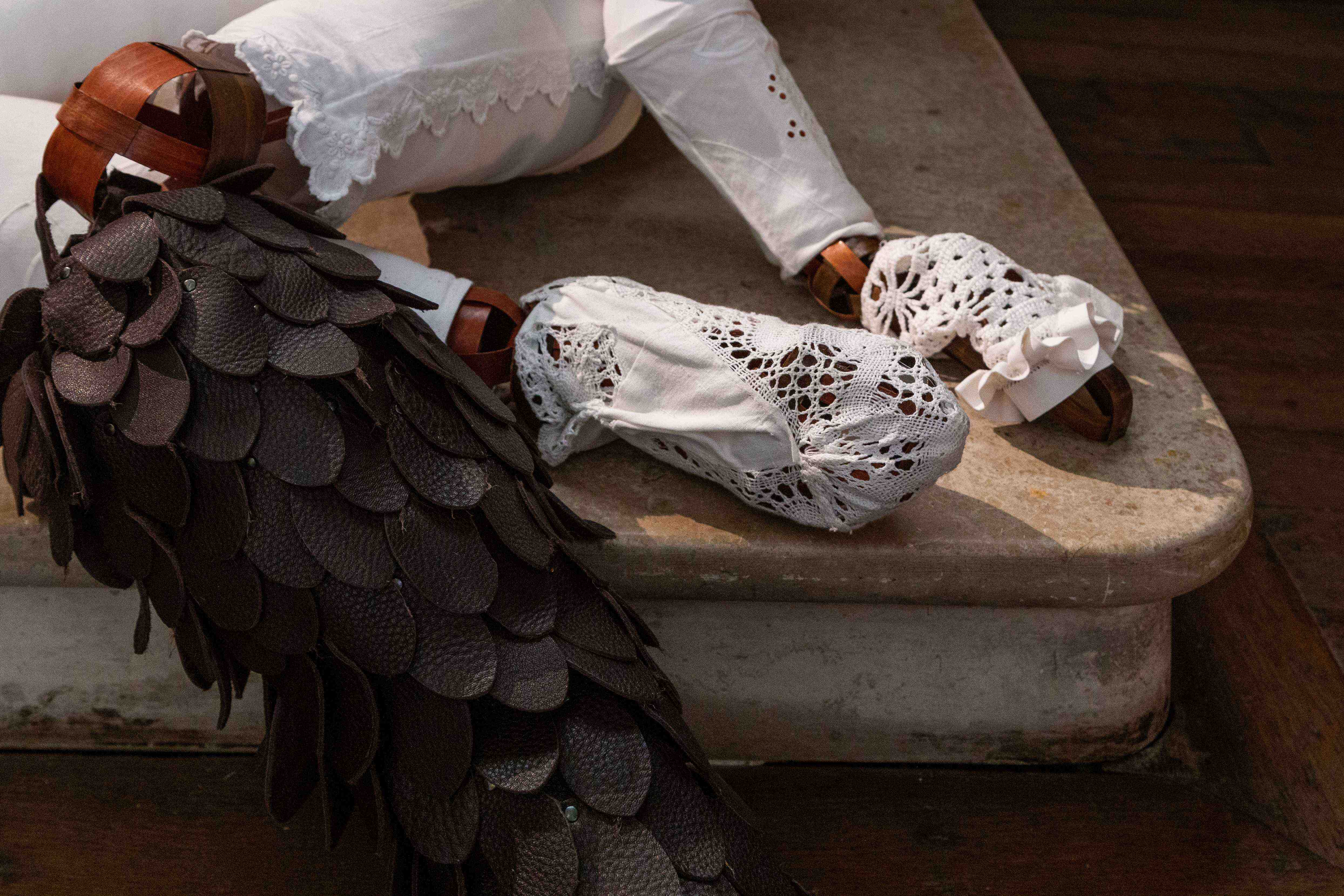 Cent Sommeils, Liselor Perez, Beaux-Arts de Paris, courtesy Rubis Mécénat, église Saint-Eustache, 2025. Photo - InstanT Productions11