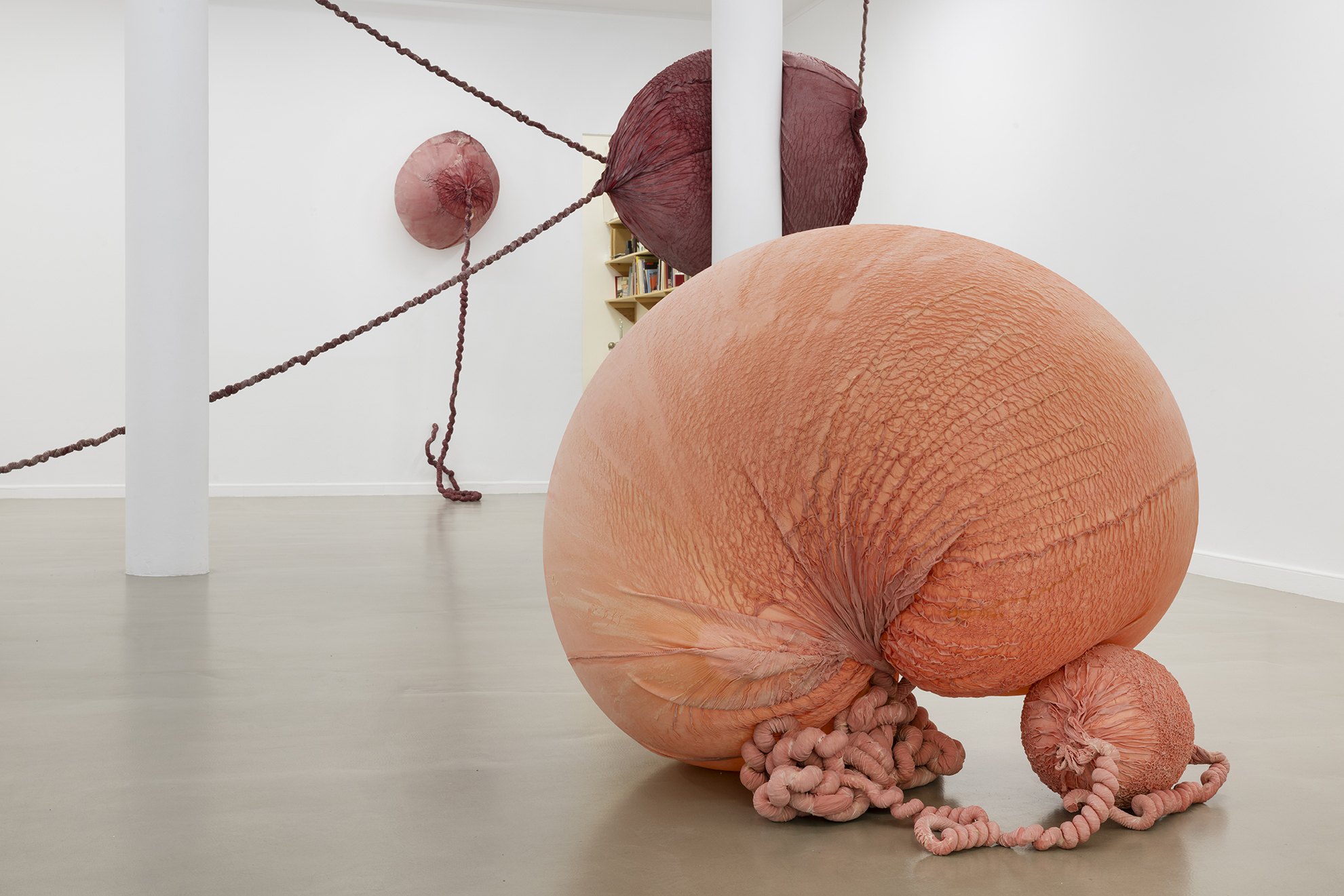 Exhibition view, Swell, Eva Fàbregas, Bombonprojects (2025)