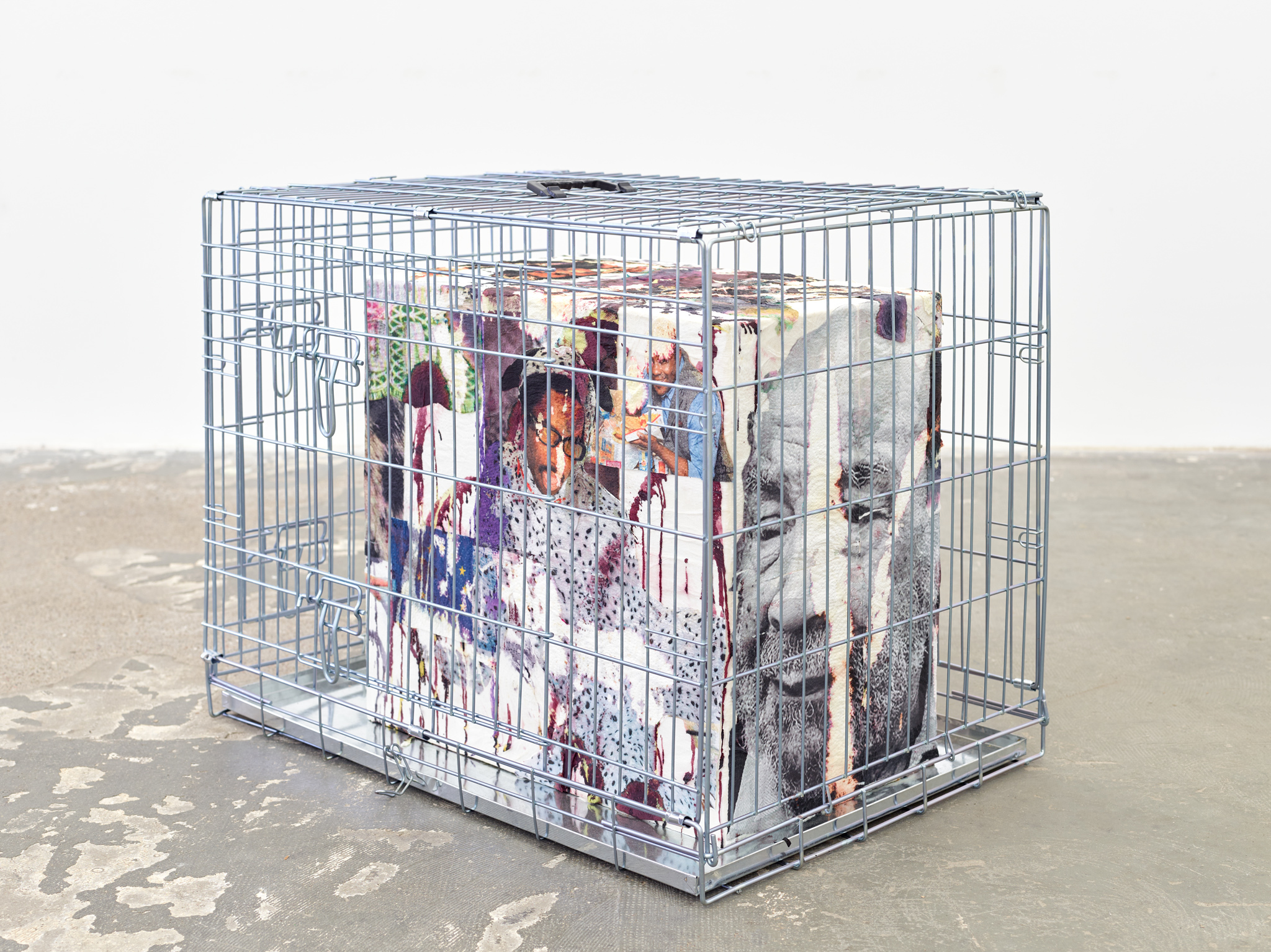 Monsieur Zohore, Bunter Hund, 1724-2025, installation view at KOW, 2025, courtesy of the artist and KOW, Berlin.