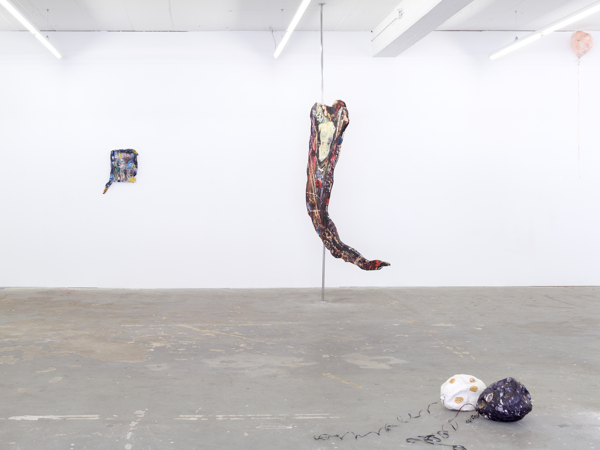 Monsieur Zohore, Whether the Weather, installation view at KOW, 2025, courtesy of the artist and KOW, Berlin.