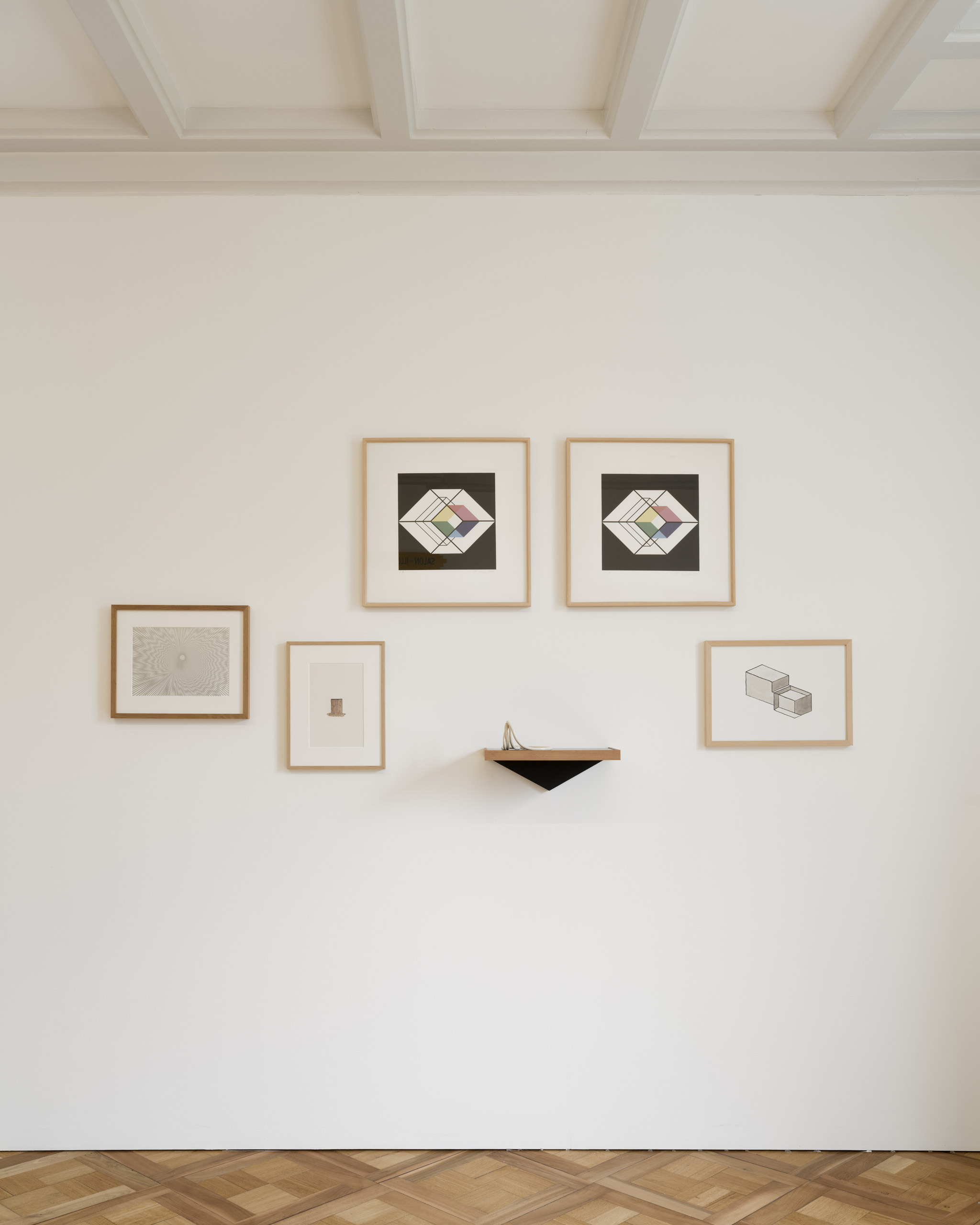 Exhibition View, ‘The things we keep’ at the Villa Bernasconi, 2025 / Photo by Dylan Perrenoud