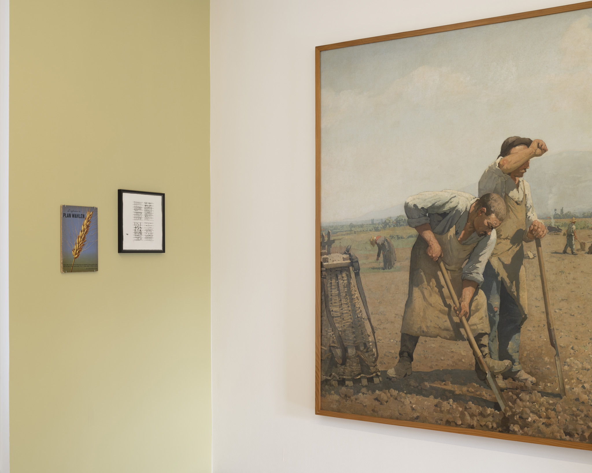 Exhibition View, ‘The things we keep’ at the Villa Bernasconi, 2025 / Photo by Dylan Perrenoud