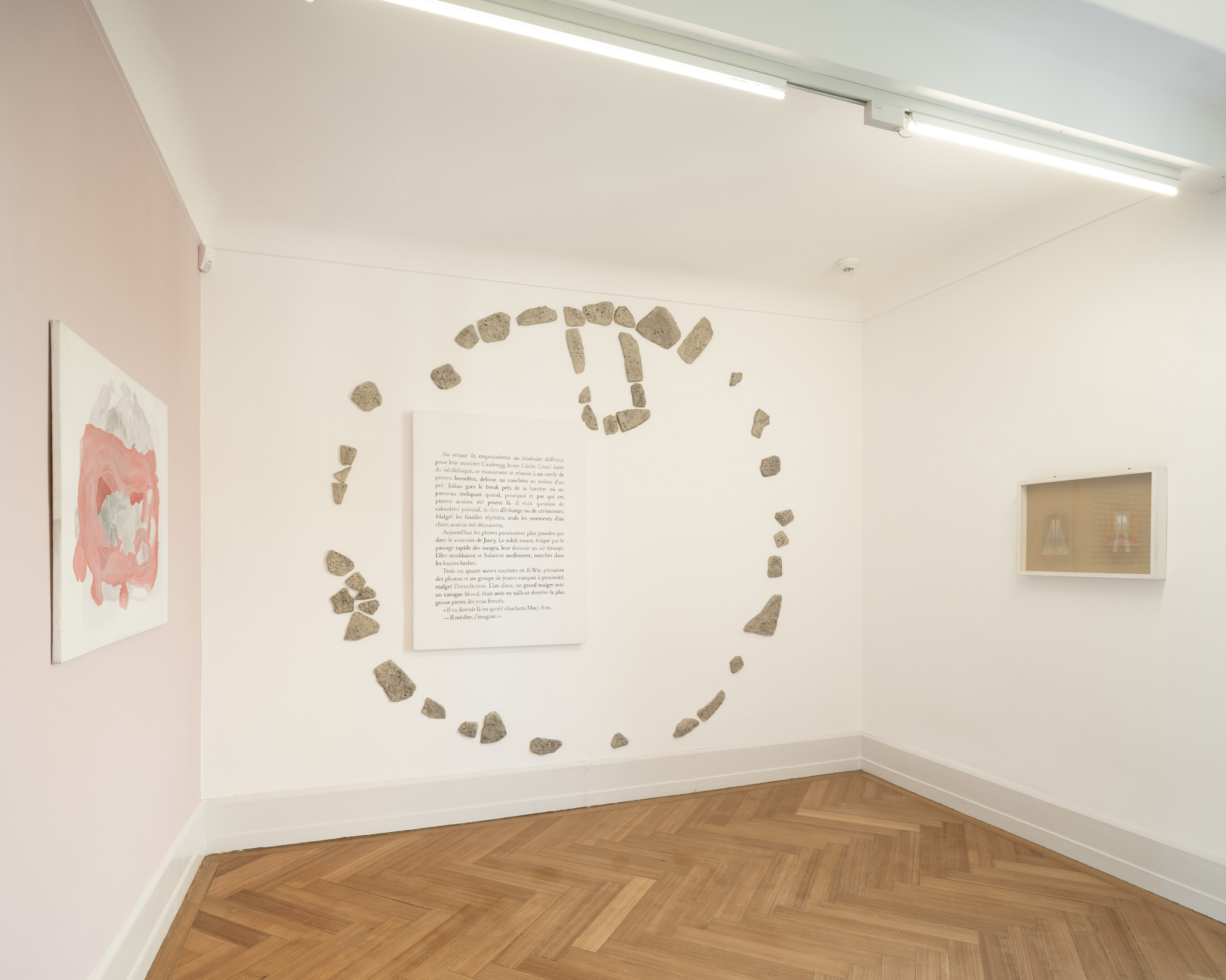 Exhibition View, ‘The things we keep’ at the Villa Bernasconi, 2025 / Photo by Dylan Perrenoud