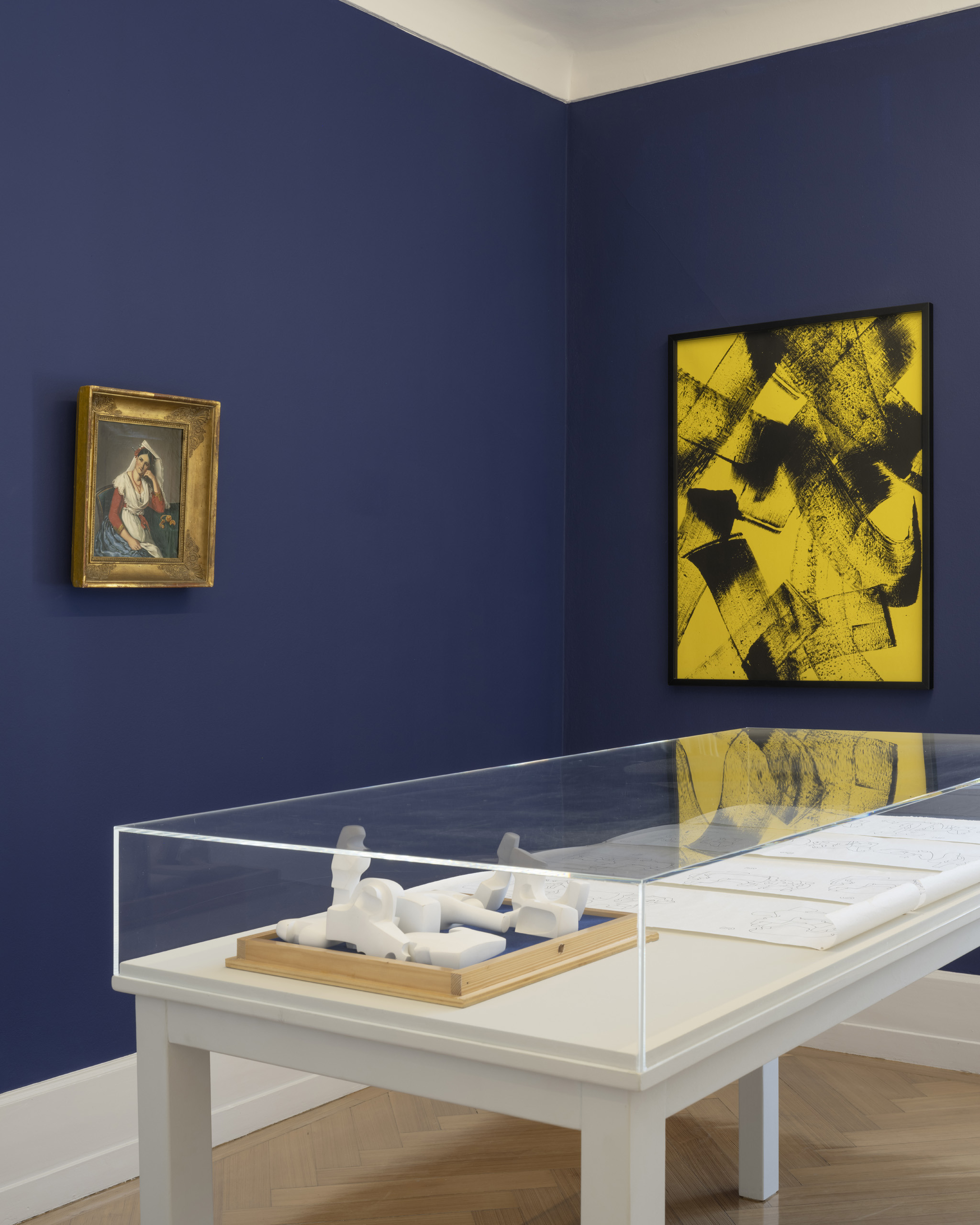 Exhibition View, ‘The things we keep’ at the Villa Bernasconi, 2025 / Photo by Dylan Perrenoud