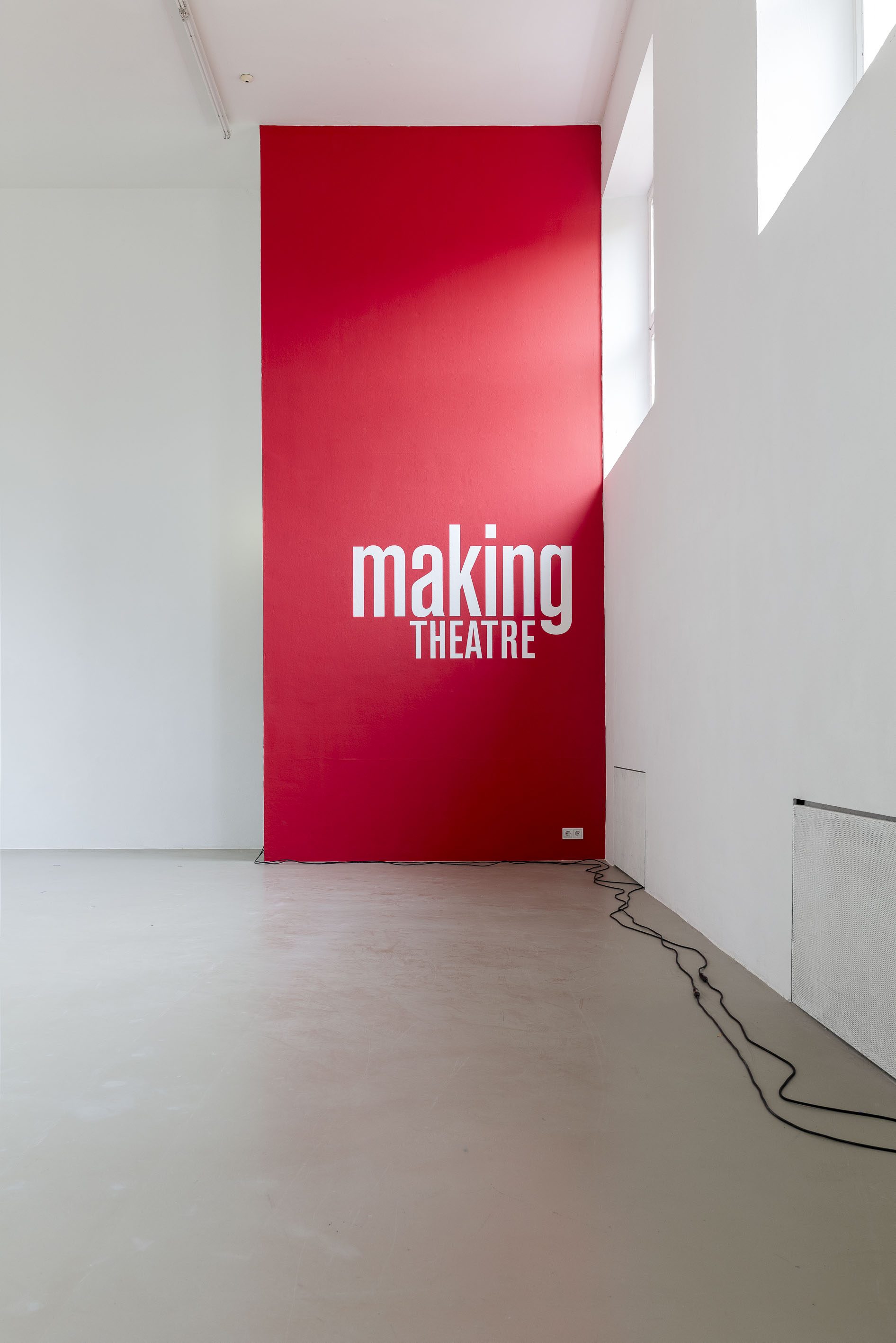 Installation view: Iris Touliatou, Shifts, Kunstverein München, Munich, 2025; photo: Sebastian Kissel; Courtesy the artist and Kunstverein München e.V..