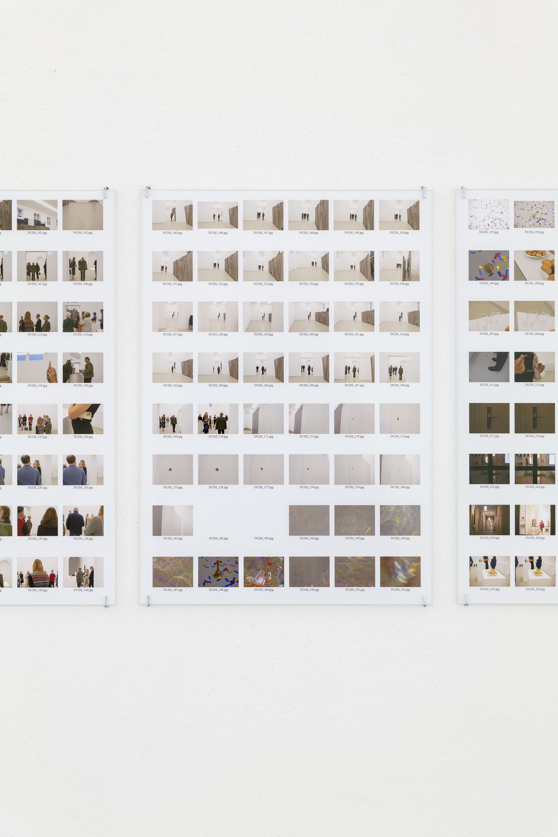 Installation view: Iris Touliatou, Shifts, Kunstverein München, Munich, 2025; photo: Sebastian Kissel; Courtesy the artist and Kunstverein München e.V..