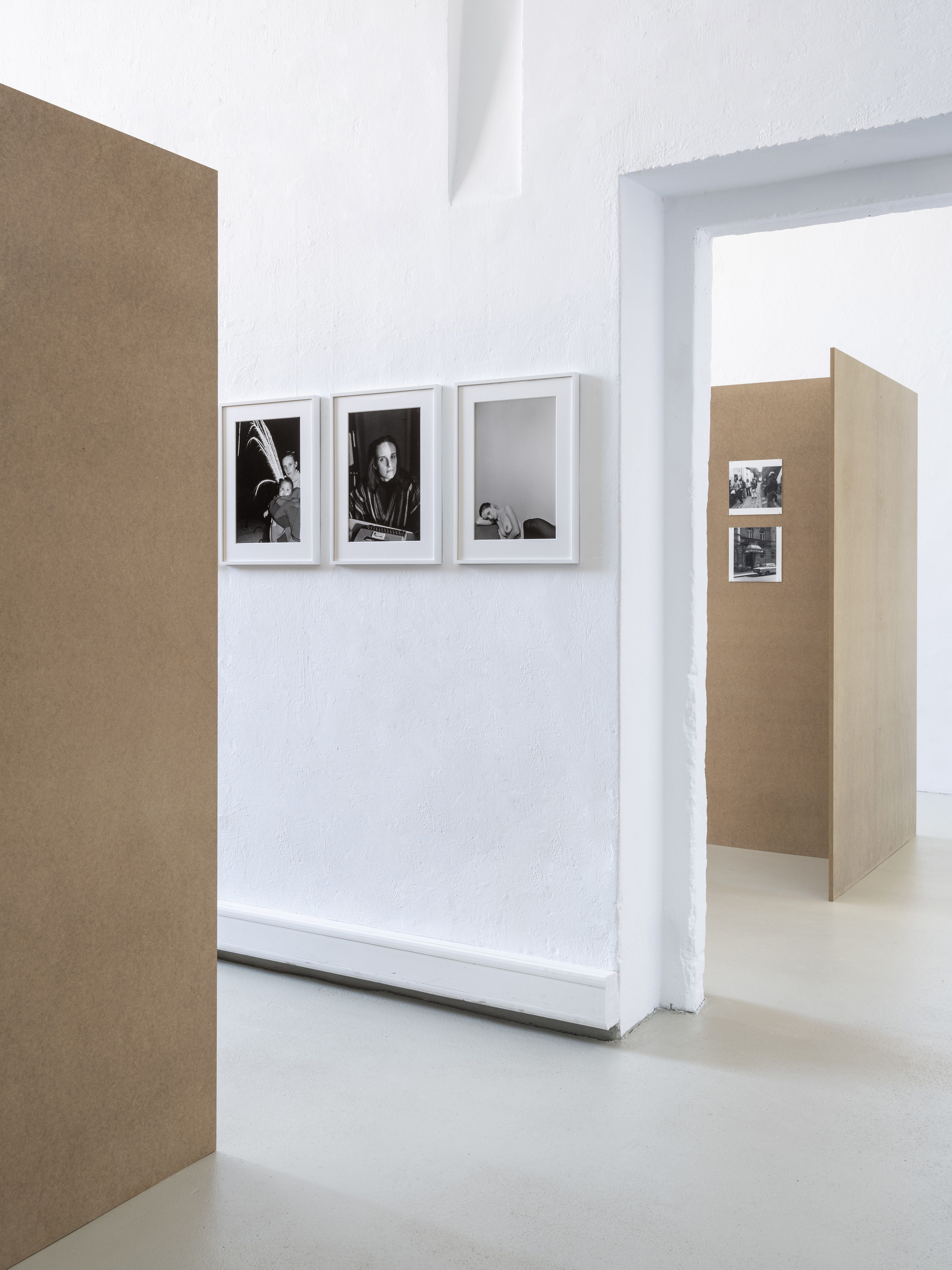 Cora Pongracz "8 erweiterte portraits" with: Seiichi Furuya, Installation view, Kunstverein für Mecklenburg und Vorpommern in Schwerin, 2025. Courtesy: OstLicht Collection, Vienna, Seiichi Furuya & Galerie Thomas Fischer, Berlin. Photo: Fred Dott.