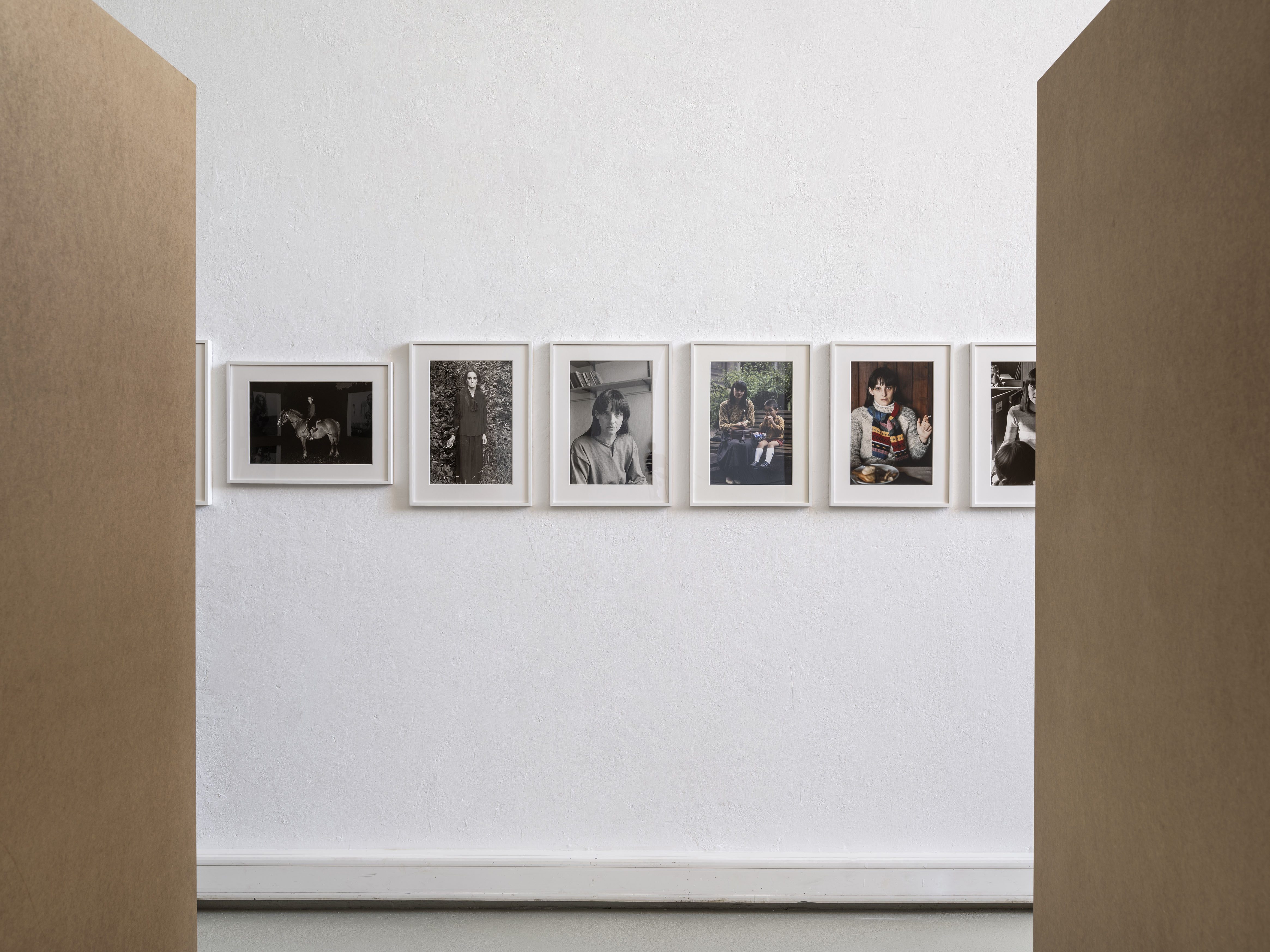 Cora Pongracz "8 erweiterte portraits" with: Seiichi Furuya, Installation view, Kunstverein für Mecklenburg und Vorpommern in Schwerin, 2025. Courtesy: OstLicht Collection, Vienna, Seiichi Furuya & Galerie Thomas Fischer, Berlin. Photo: Fred Dott.